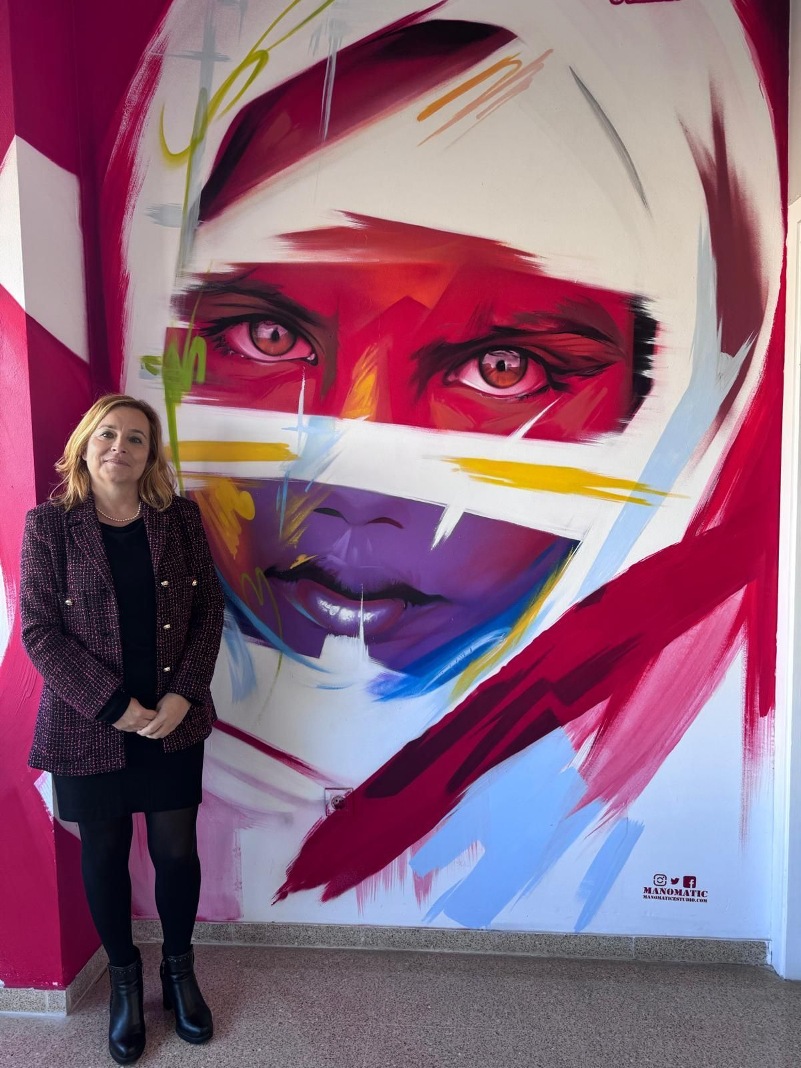 Cinta Martos, decana de la Facultad de Trabajo Social.