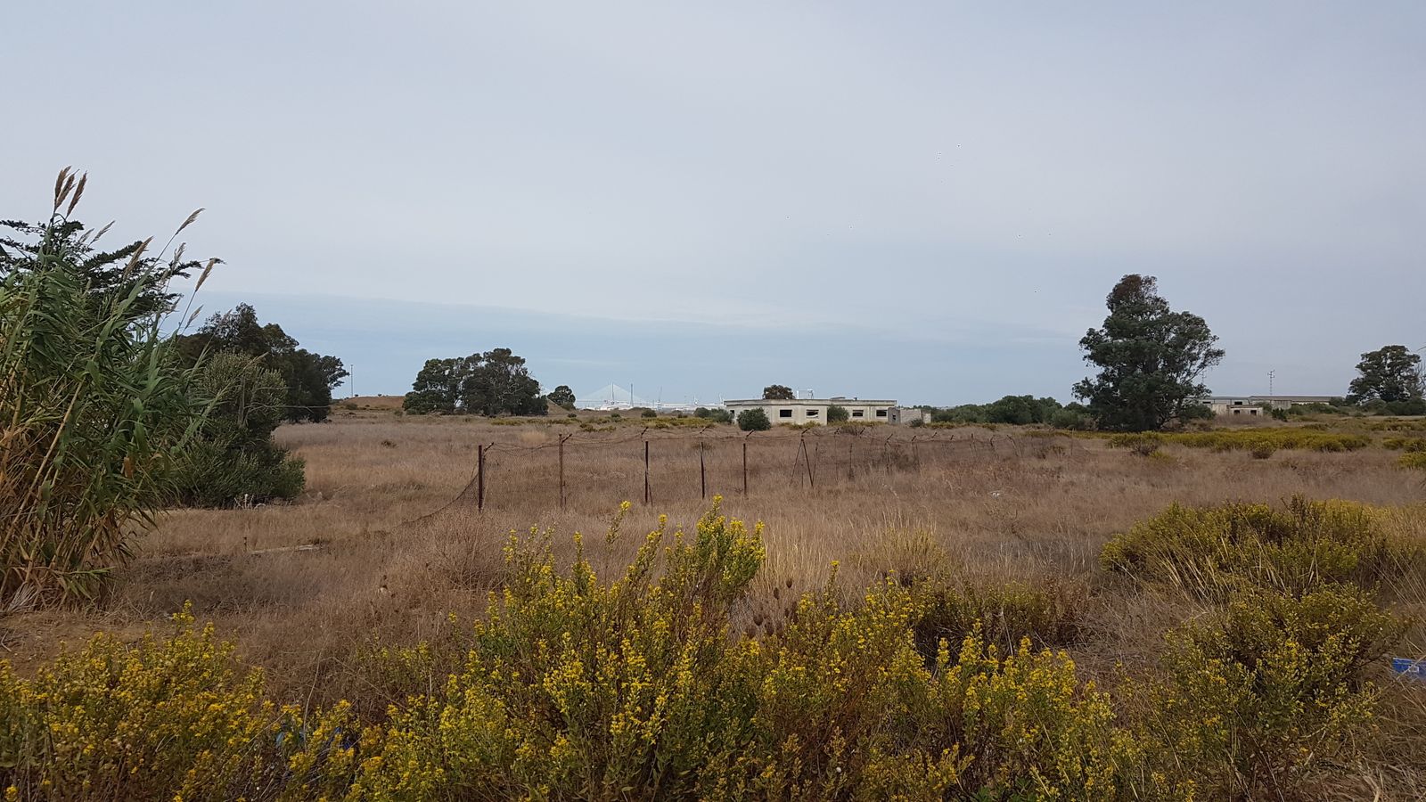 Imagen de los polvorines de Fadricas San Fernando.