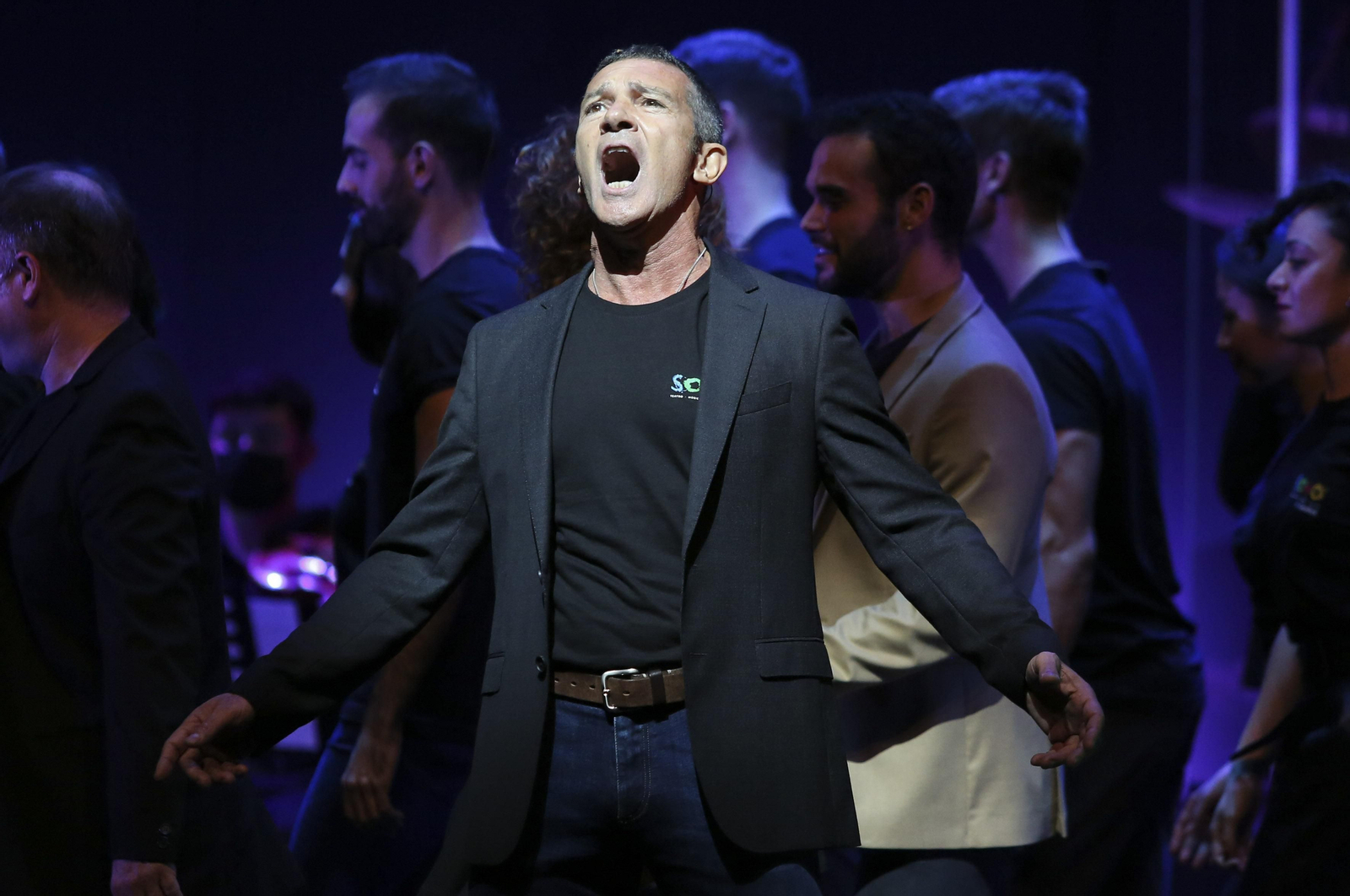 Las fotos de la presentación de la nueva temporada del Teatro del Soho con Antonio Banderas