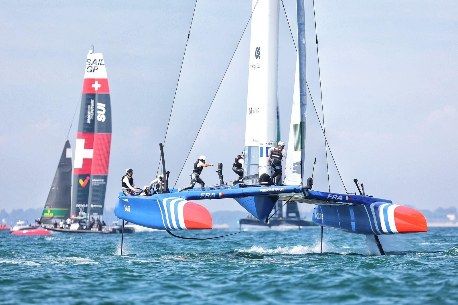 Sail GP Cádiz: El primer entrenamiento ya deja imágenes espectaculares