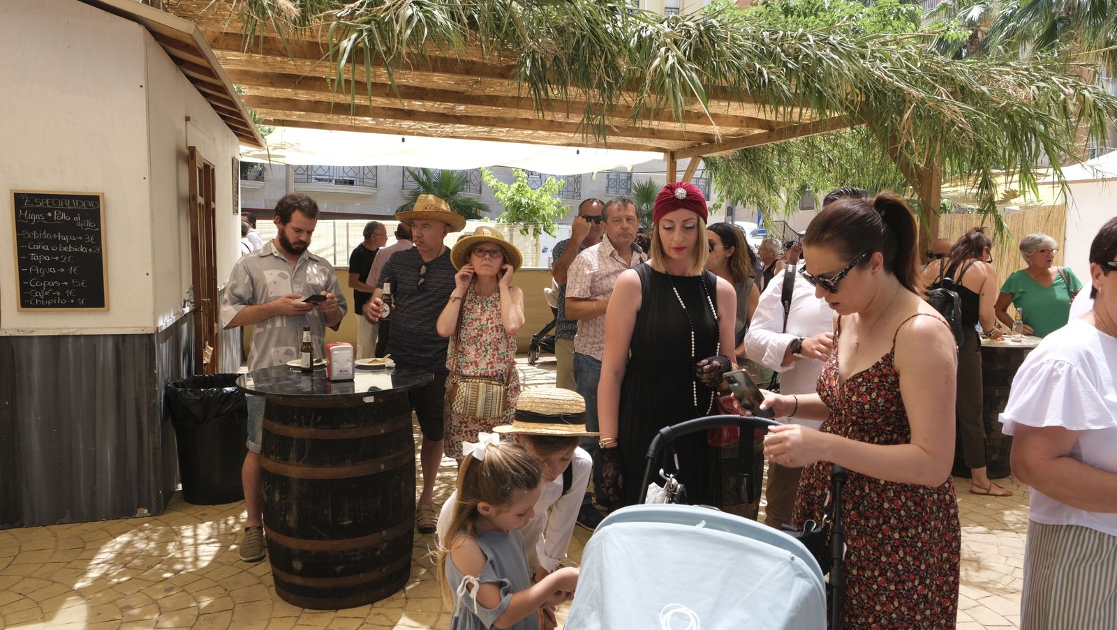 Imágenes de la recreación histórica Canteros y Caciques de Macael