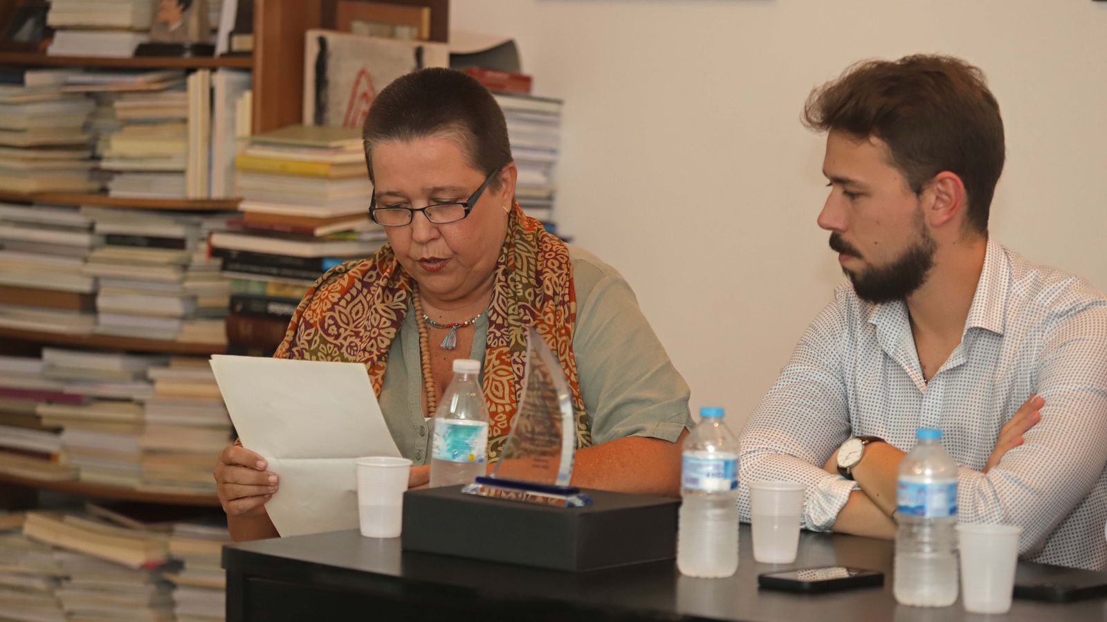 Fotos de la entrega del XIII Premio José Luis Tobalina a Juan José  Téllez