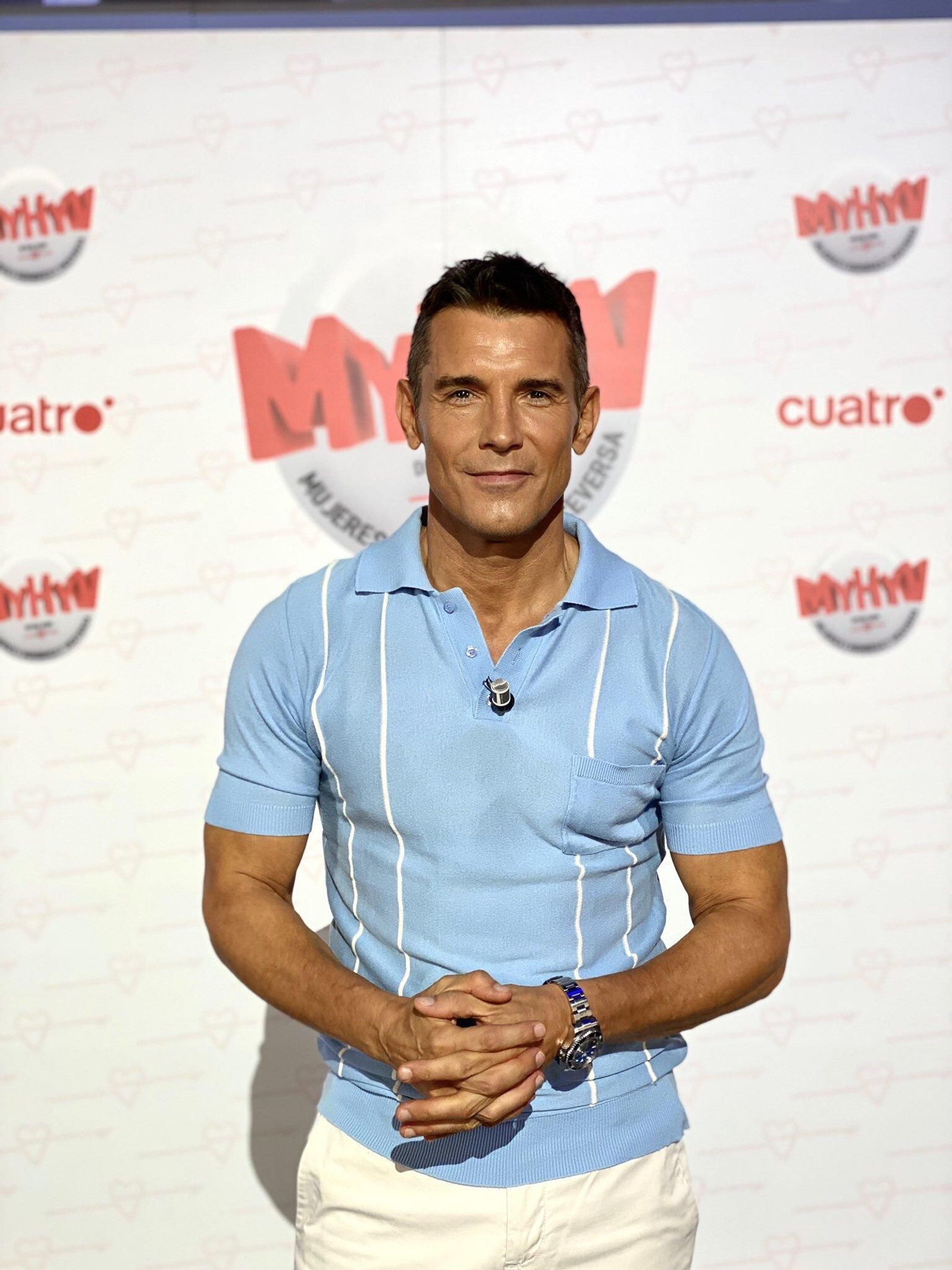 Jesús Vázquez en la presentación del nuevo 'Mujeres y hombres...'