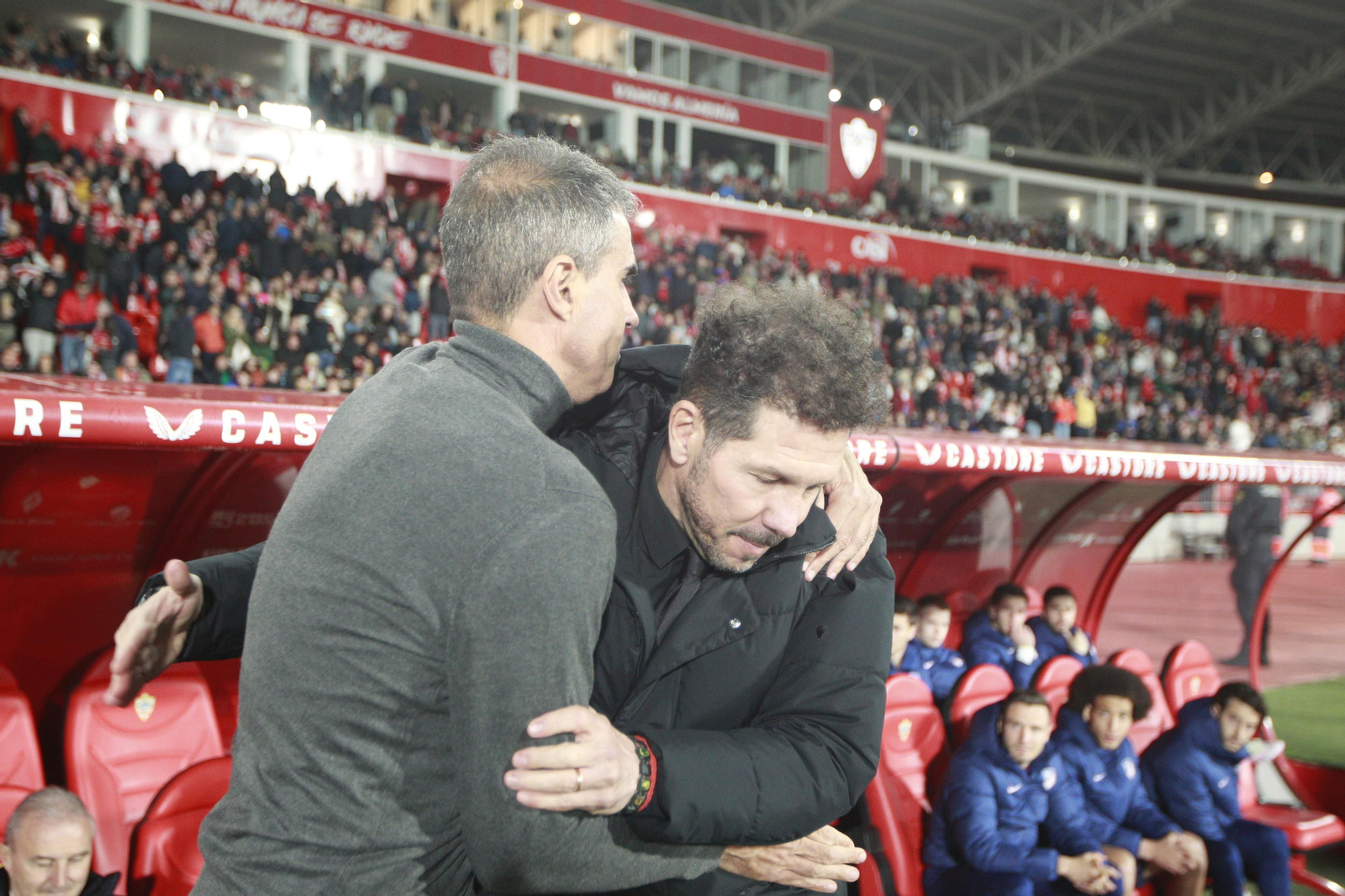 Las mejores imágenes del partido U.D. Almería-Atlético de Madrid