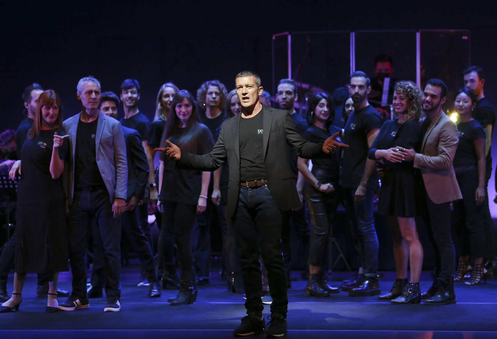 Las fotos de la presentación de la nueva temporada del Teatro del Soho con Antonio Banderas