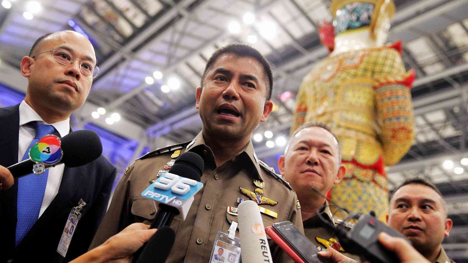 El subdirector de la Policía de Tailandia, Surachate Hakparn