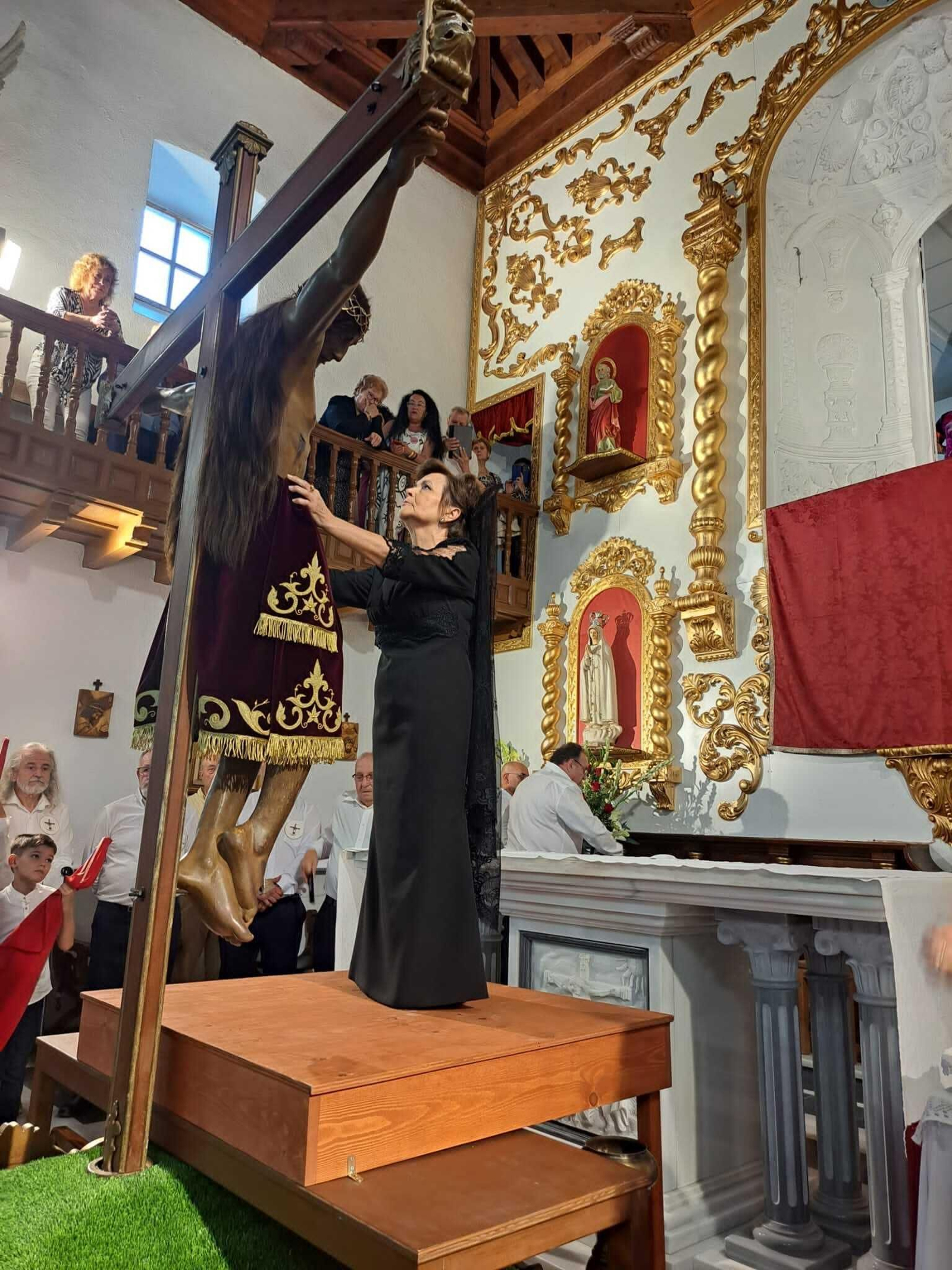 La procesión del Cristo del Bosque de Bacares, en imágenes