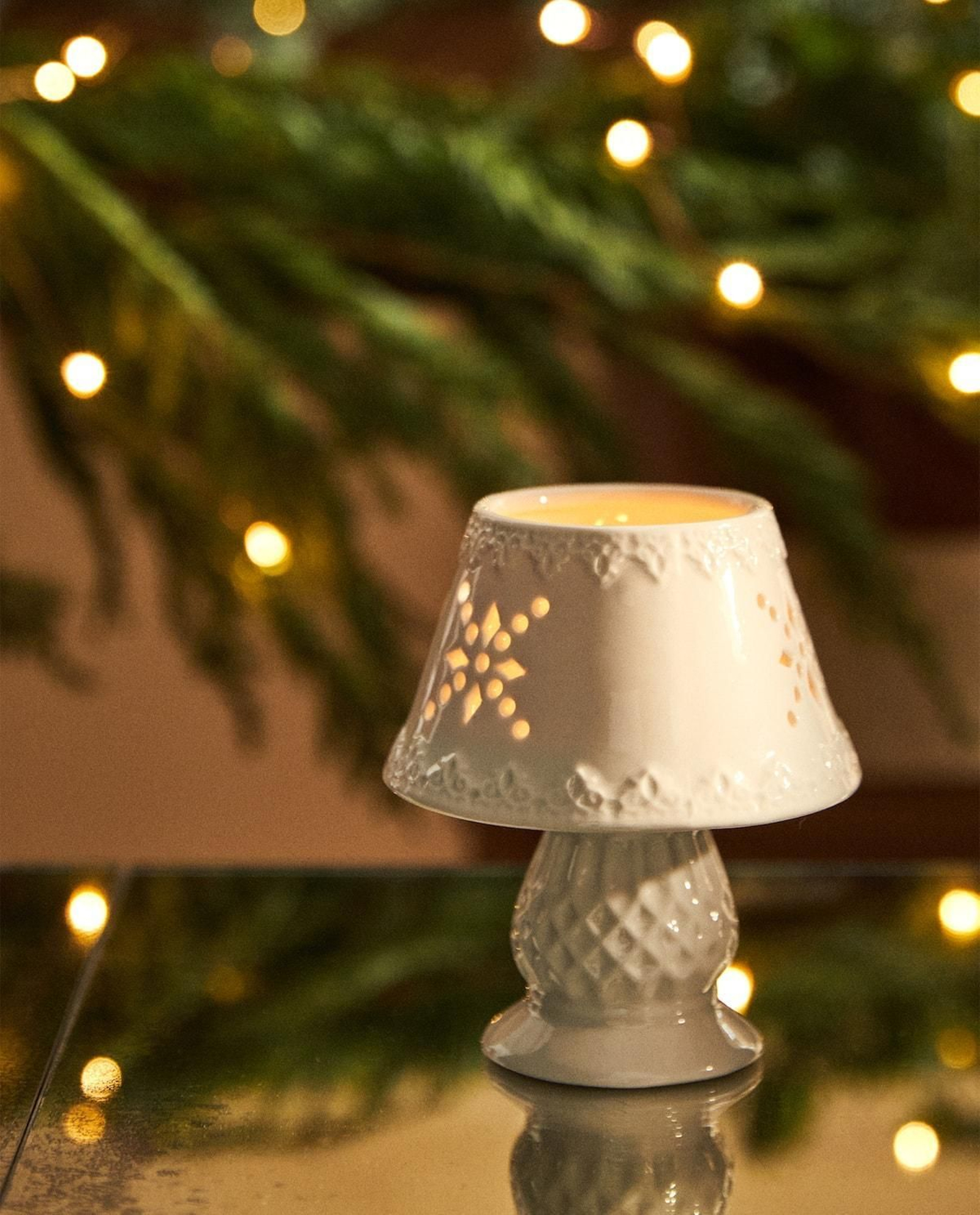 Lámpara de Navidad de Zara Home.