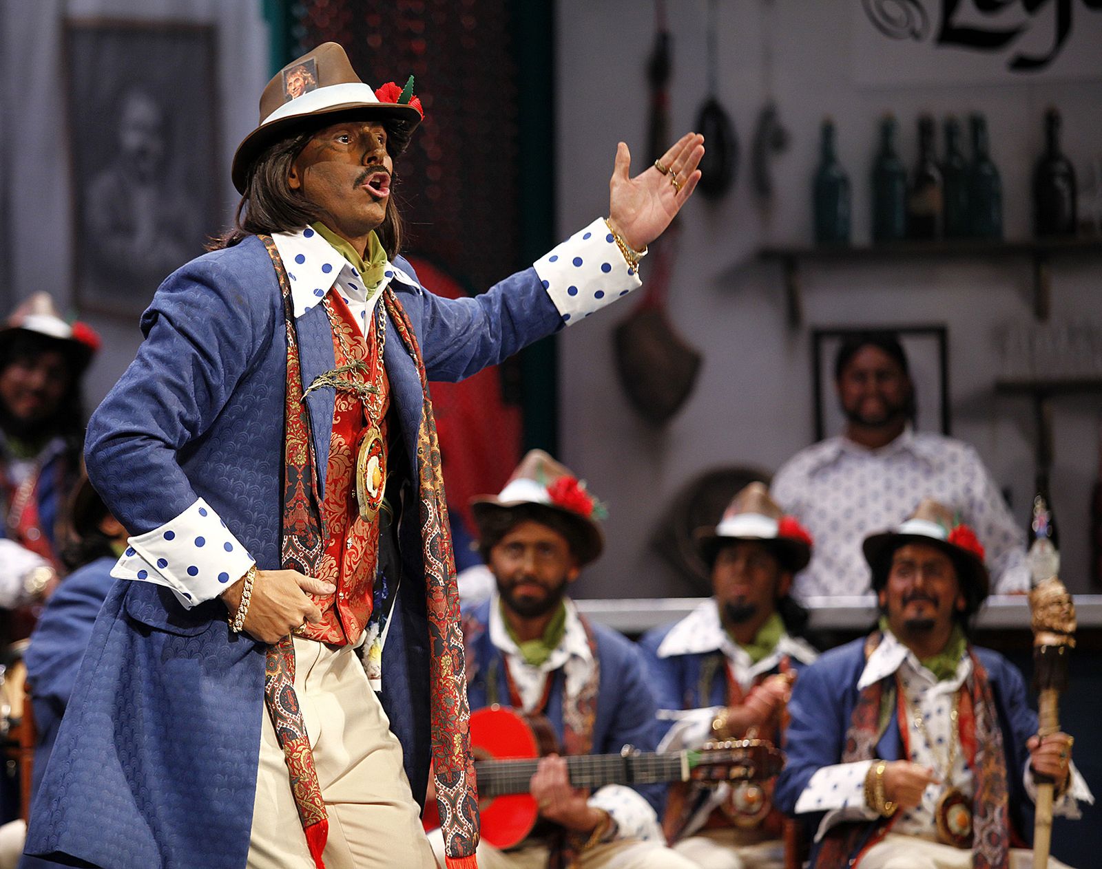 Las imágenes de la sexta función de cuartos