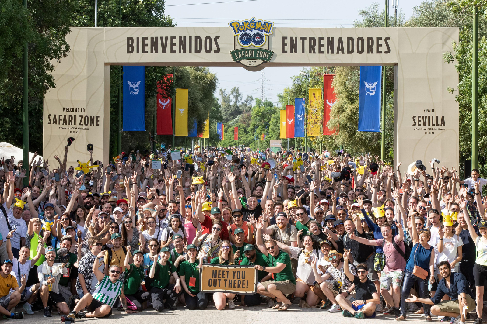 Zona Safari de Pokémon GO en el Parque del Alamillo