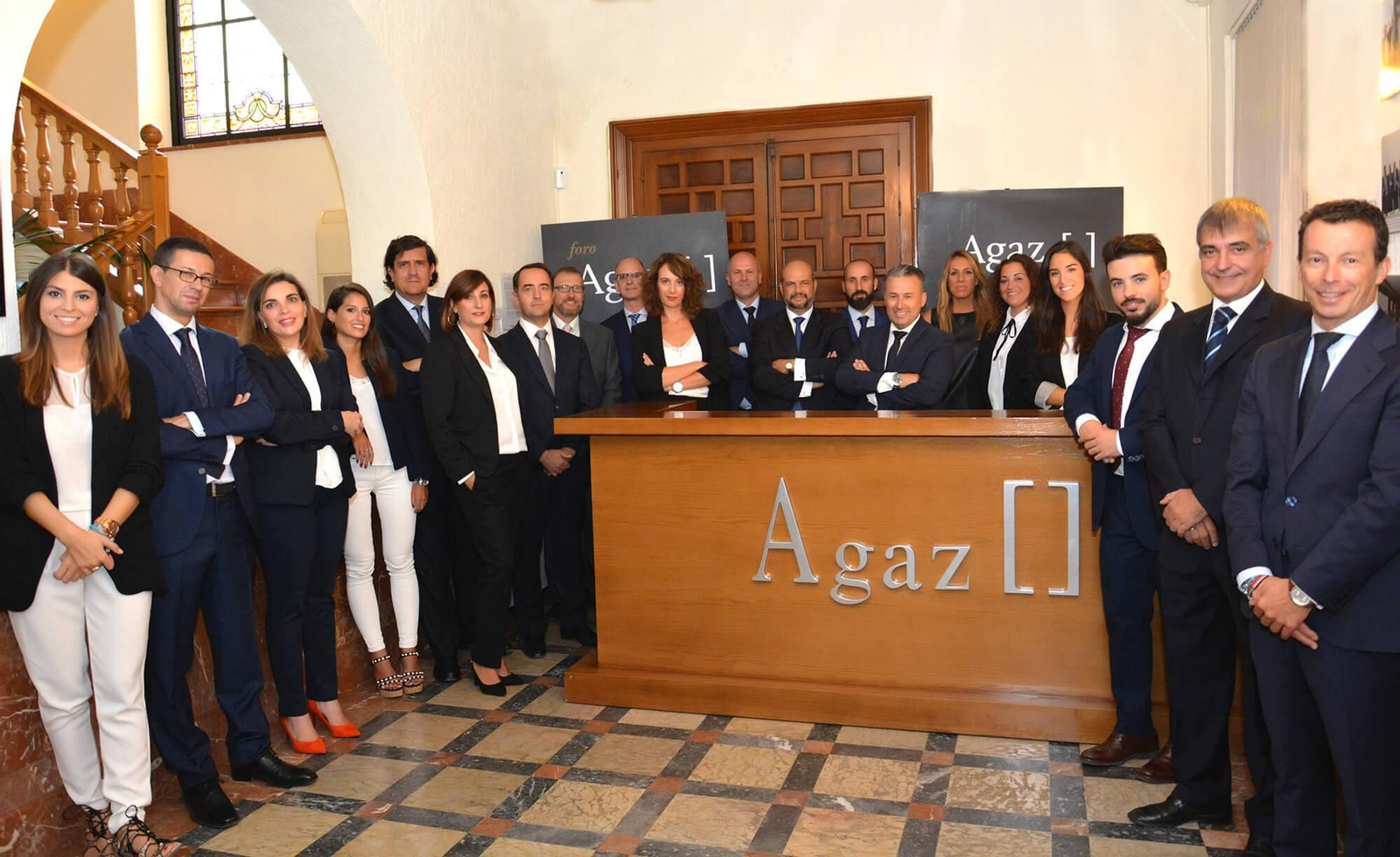 El equipo del despacho Agaz Abogados