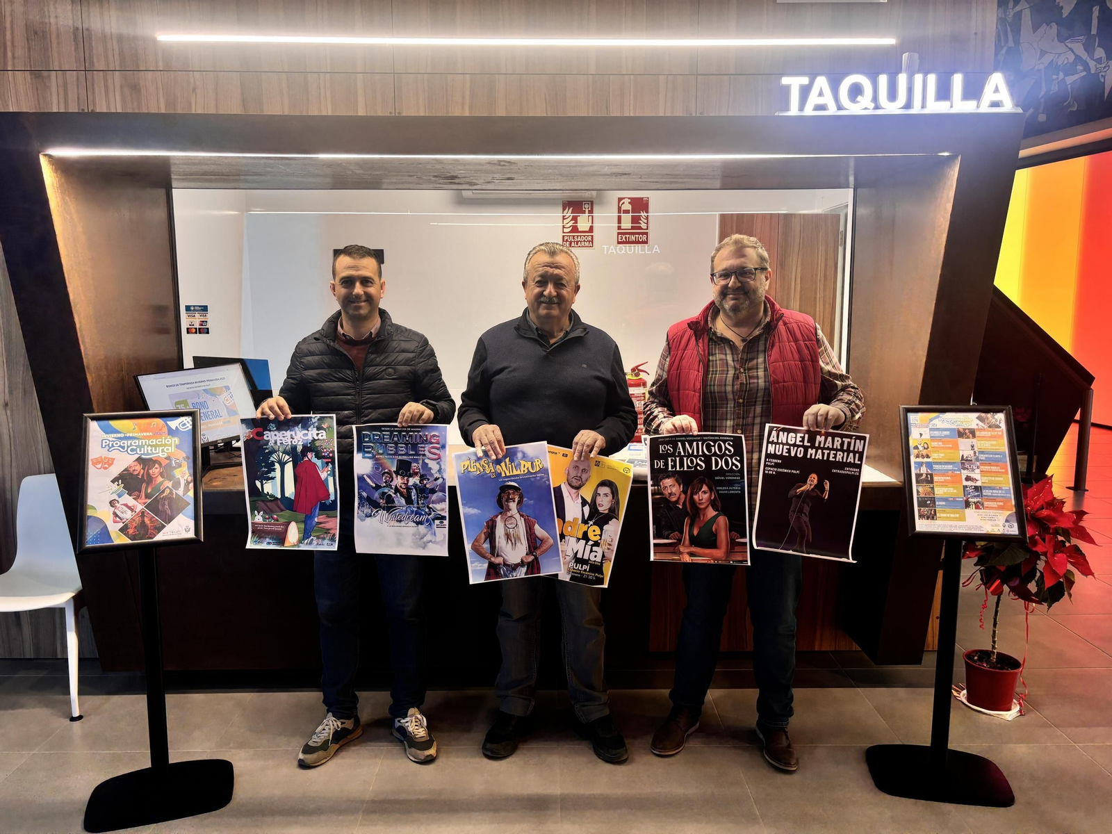 Acto de presentación de la programación cultural en Pulpí.