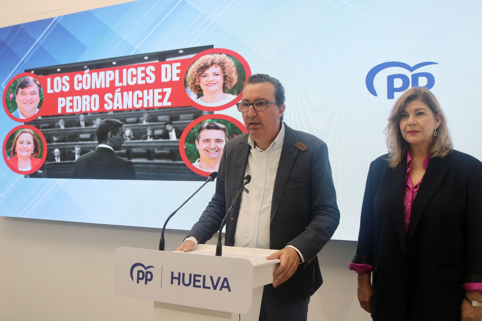 El presidente del PP en Huelva, Manuel Andrés González.