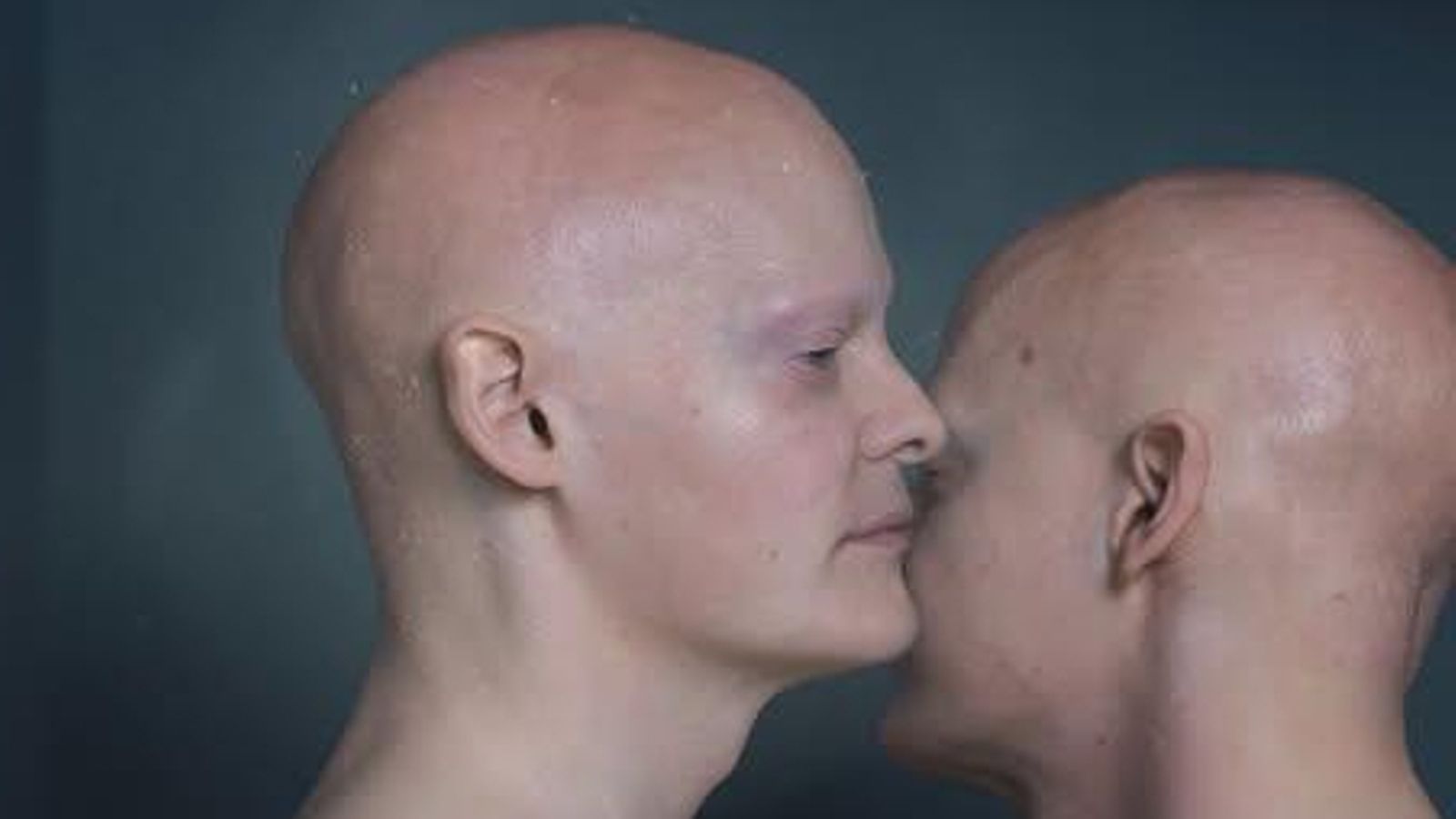 Obra de la exposición de Germán Luque titulada "Colectivo".