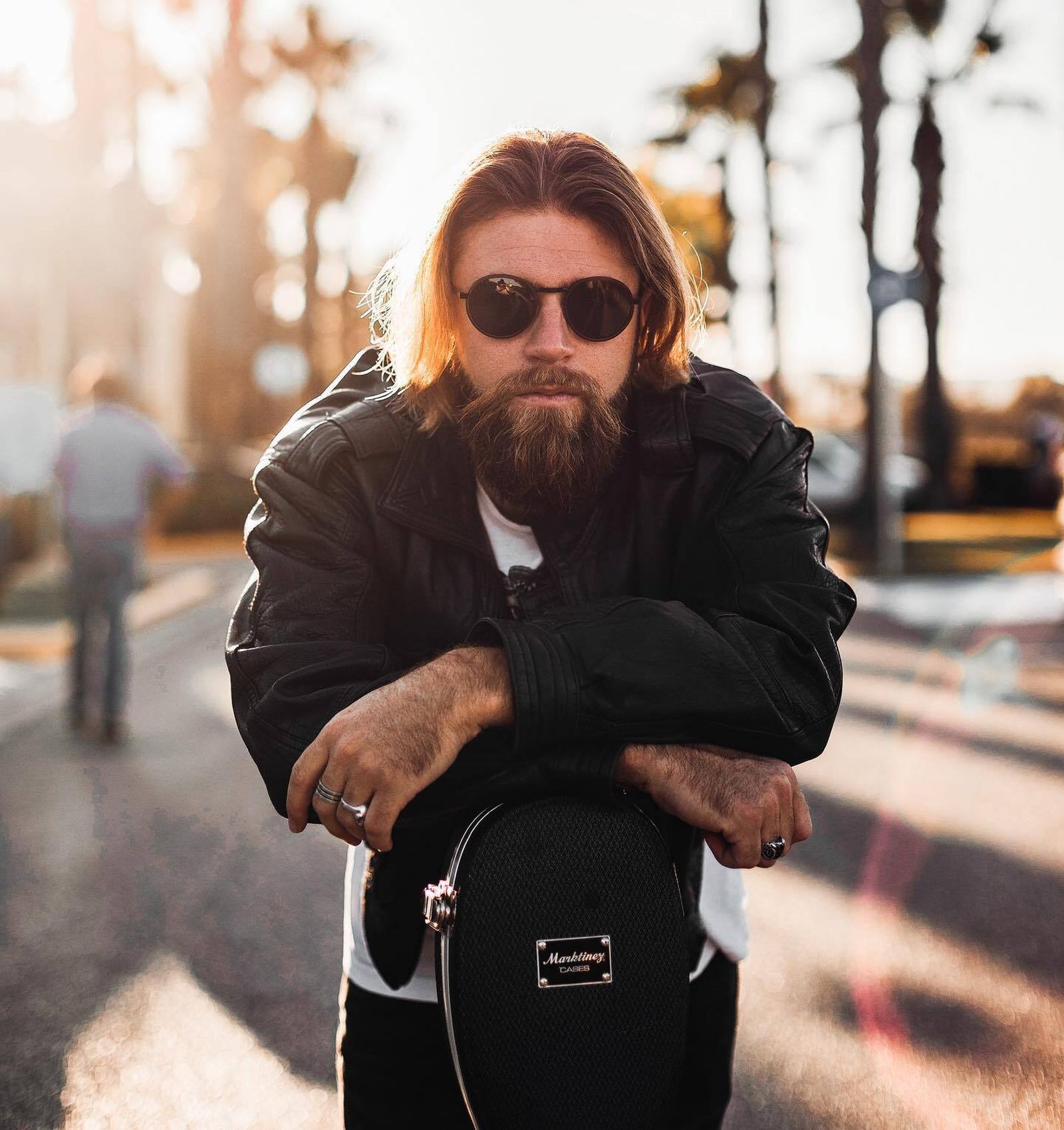 El músico en sus redes sociales.