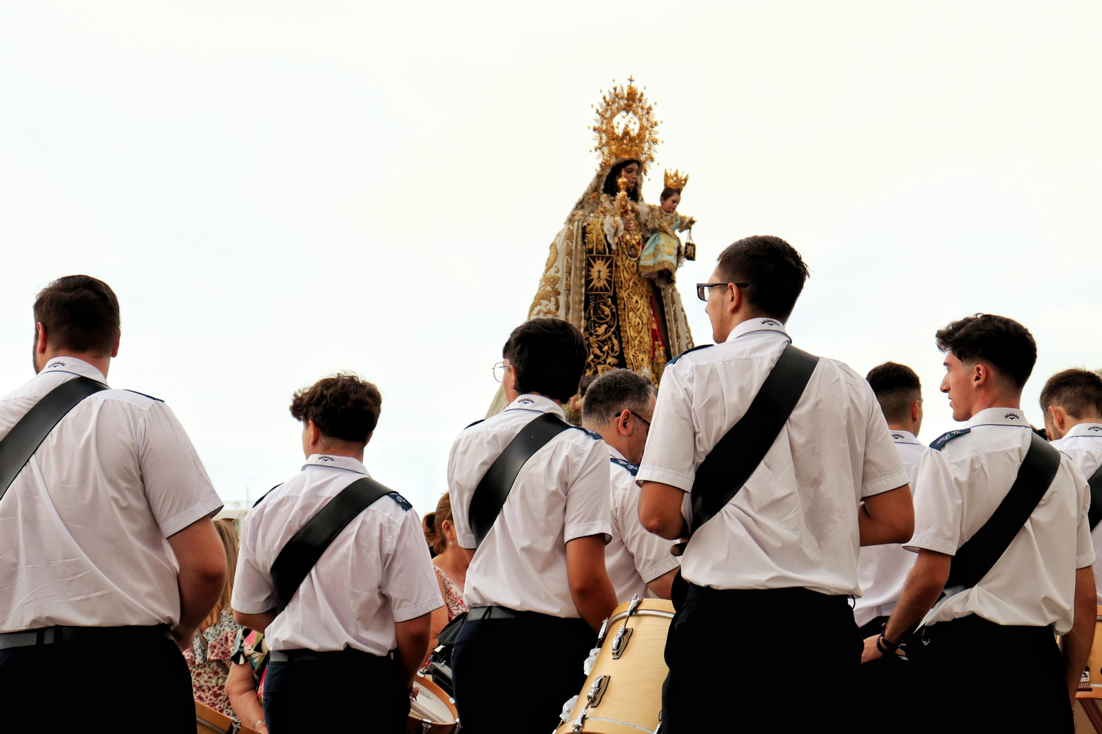 Embarque y procesión de la Virgen del Carmen del Perchel, en fotos