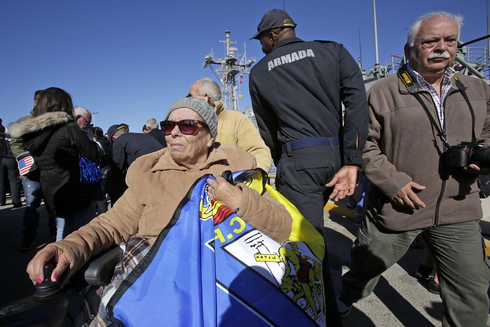 Las mejores imágenes del regreso de la fragata 'Canarias'