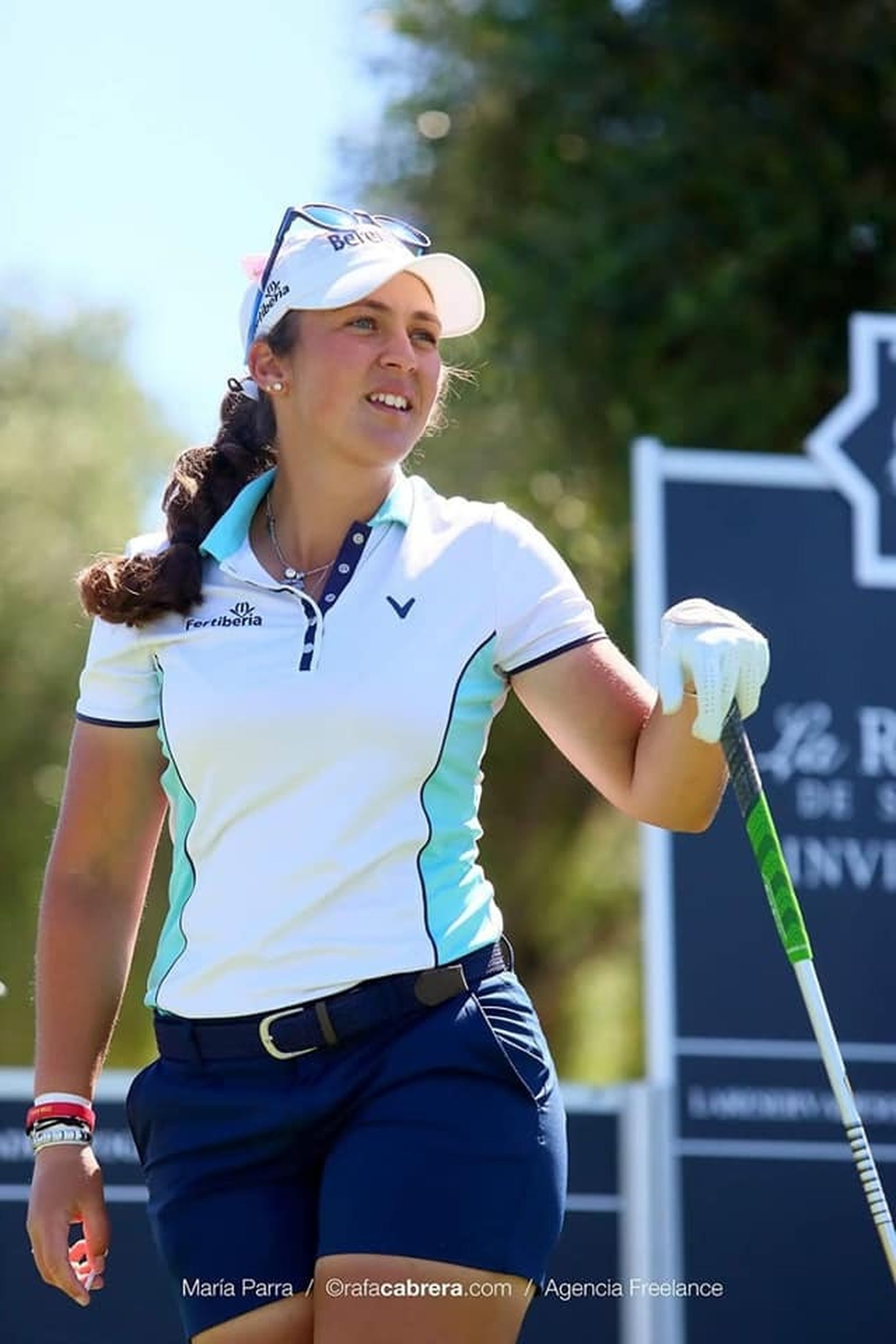 La golfista guadiareña María Parra