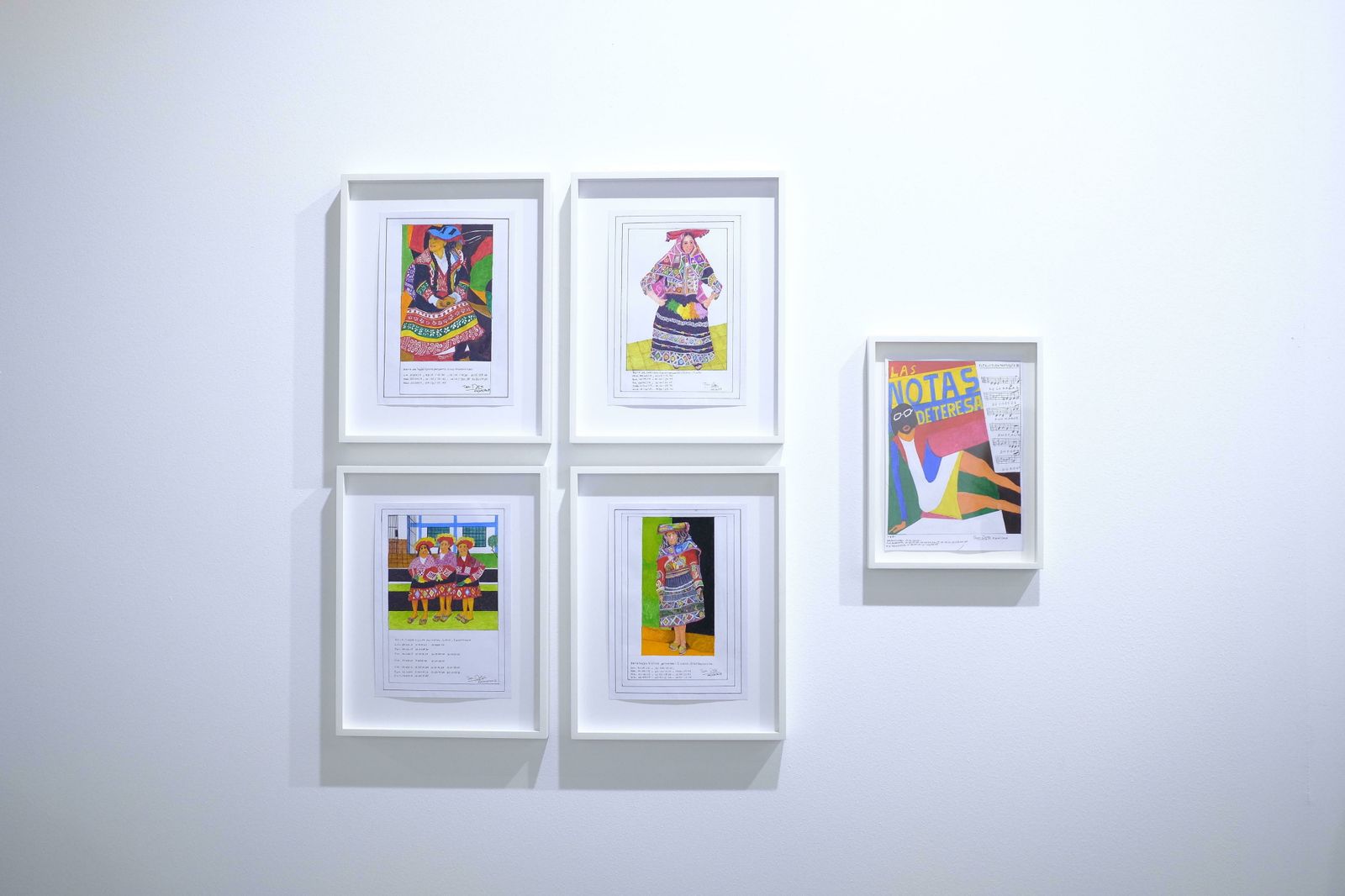 Obras de la peruana Teresa Burga que aúnan el indigenismo con los nuevos lenguajes.