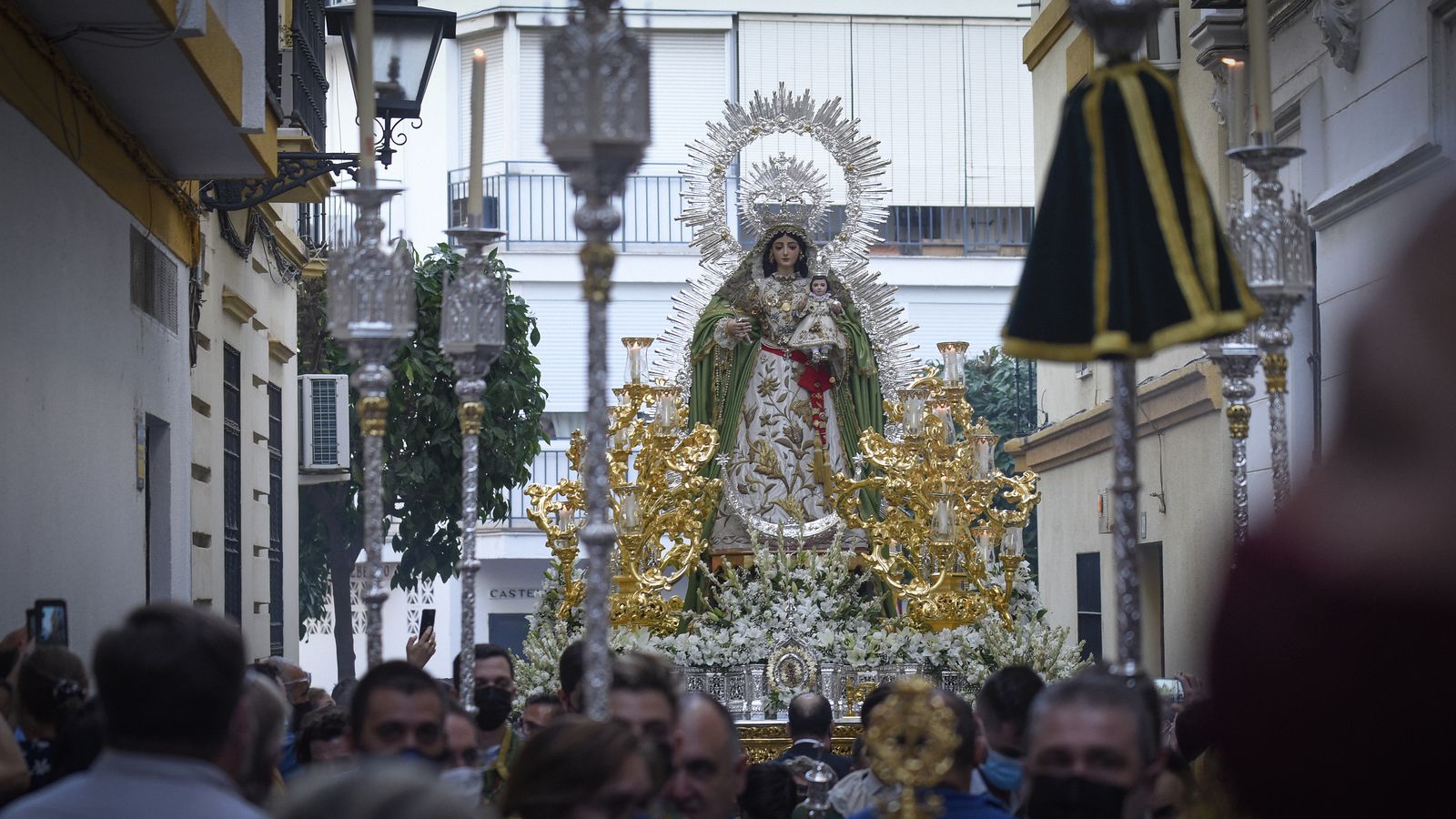 Procesión de la Esperanza Divina Enfermera de la Hermandad de la Lanzada