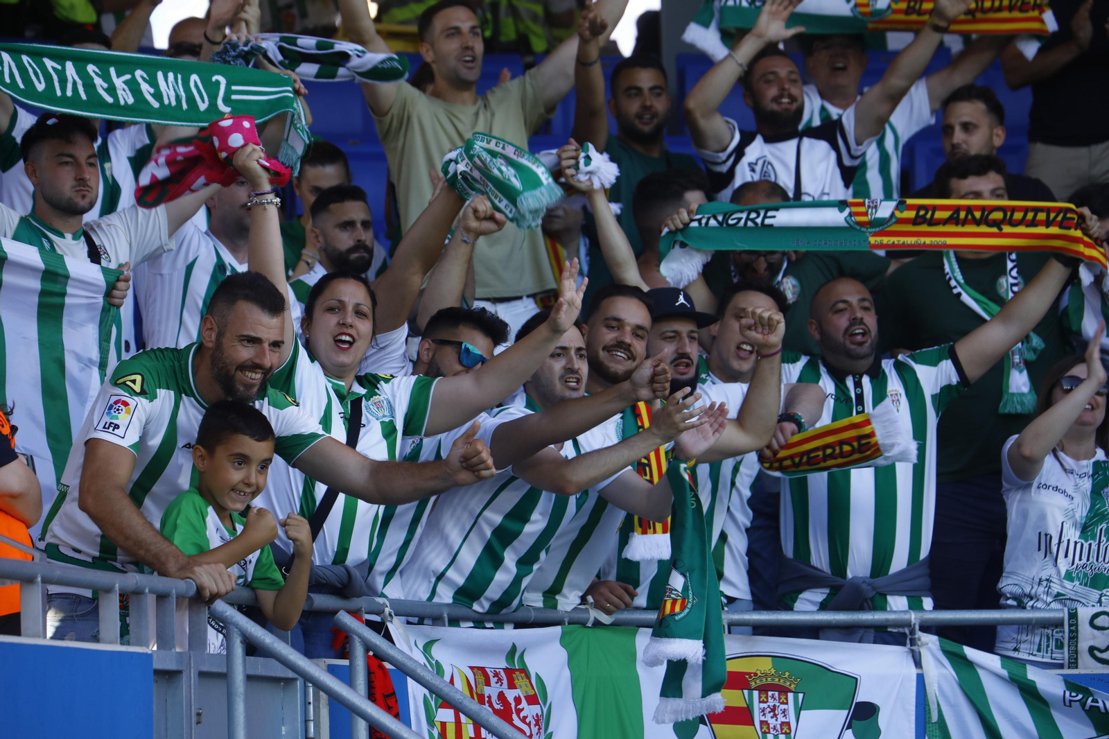 Así vivió la afición del Córdoba CF el partido ante el Barcelona Atlètic en el Estadio Johan Cruyff