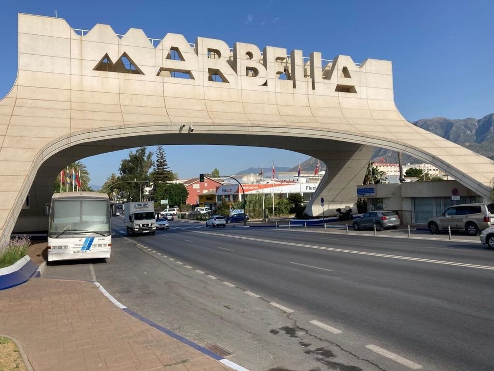 Entrada de Marbella