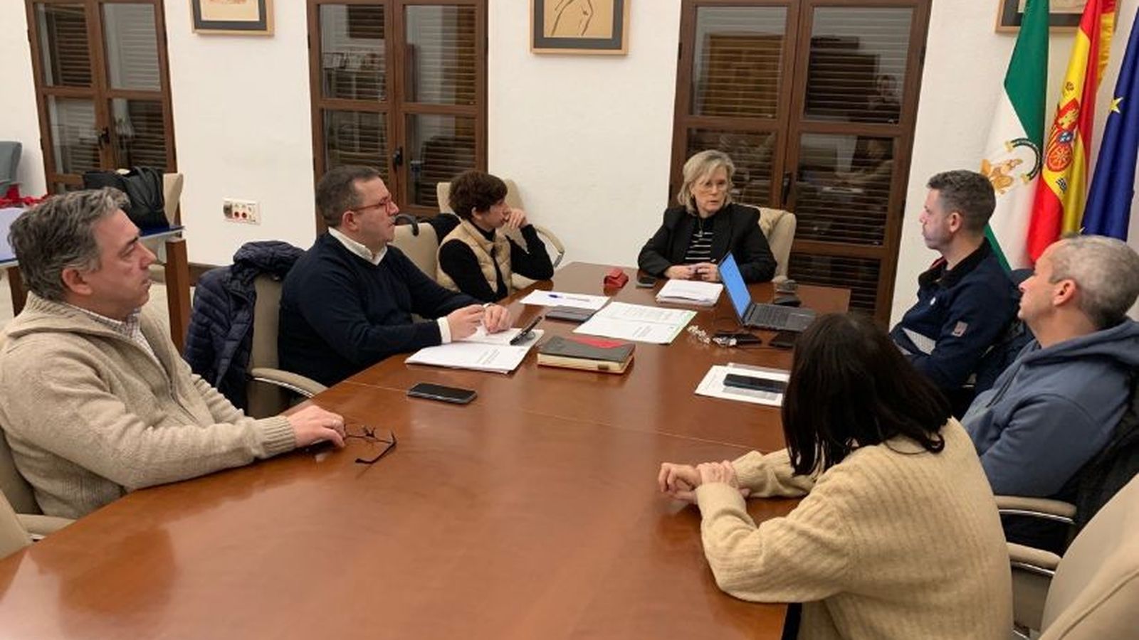 Reunión para la coordinación del Plan Mananta en Puente Genil.