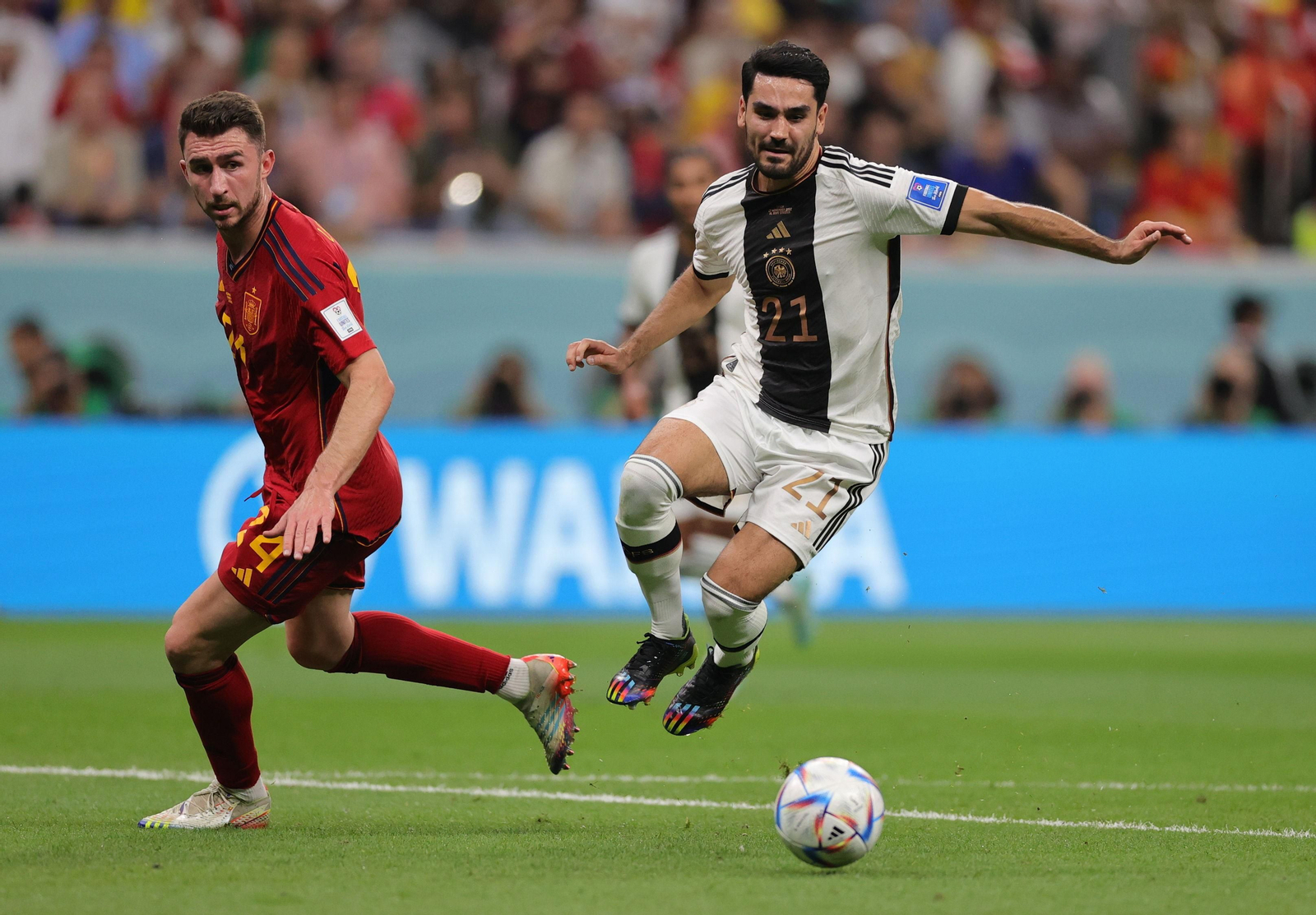 Las fotos del España-Alemania del Mundial de Qatar