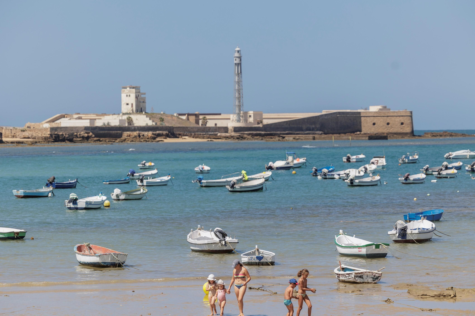 Una imagen de la playa de La Caleta.