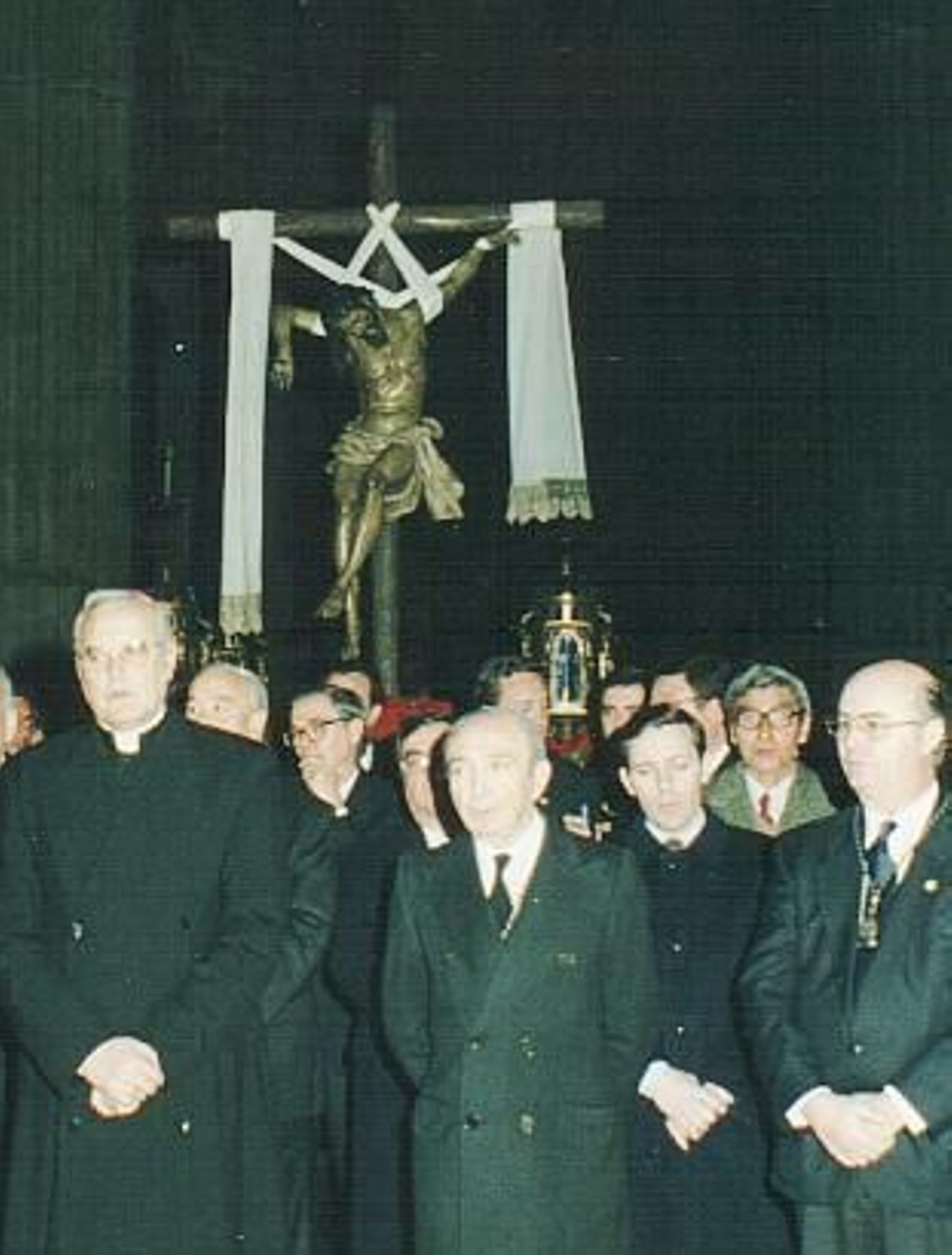 El Cristo del Descendimiento en su vía crucis.