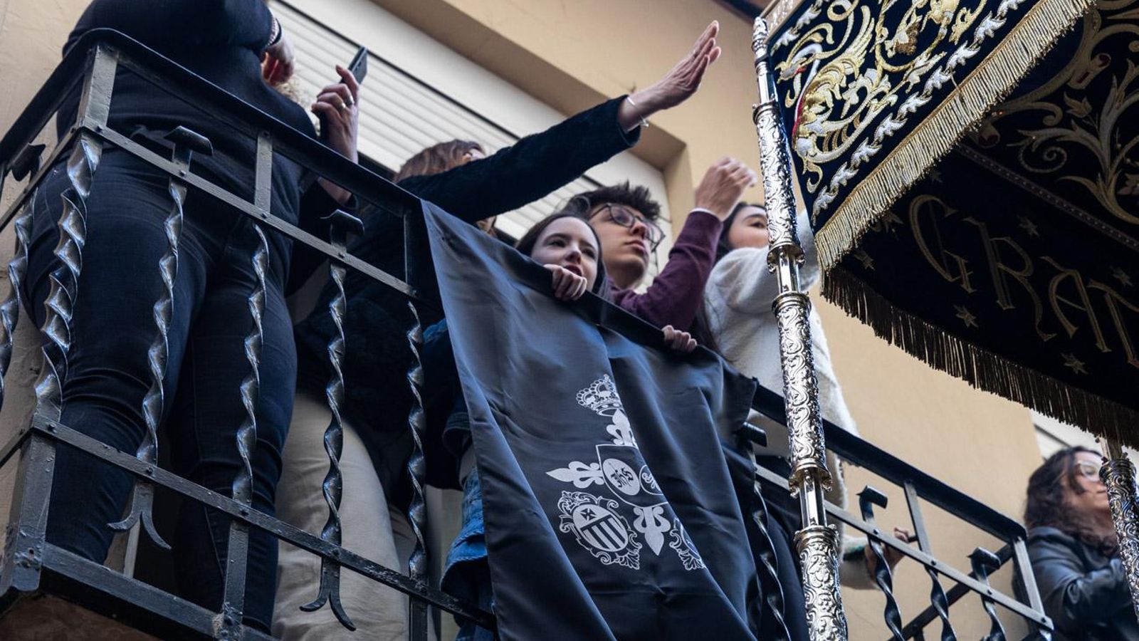 Los jiennenses se recrean con la cofradía de los Estudiantes un nuevo Lunes Santo