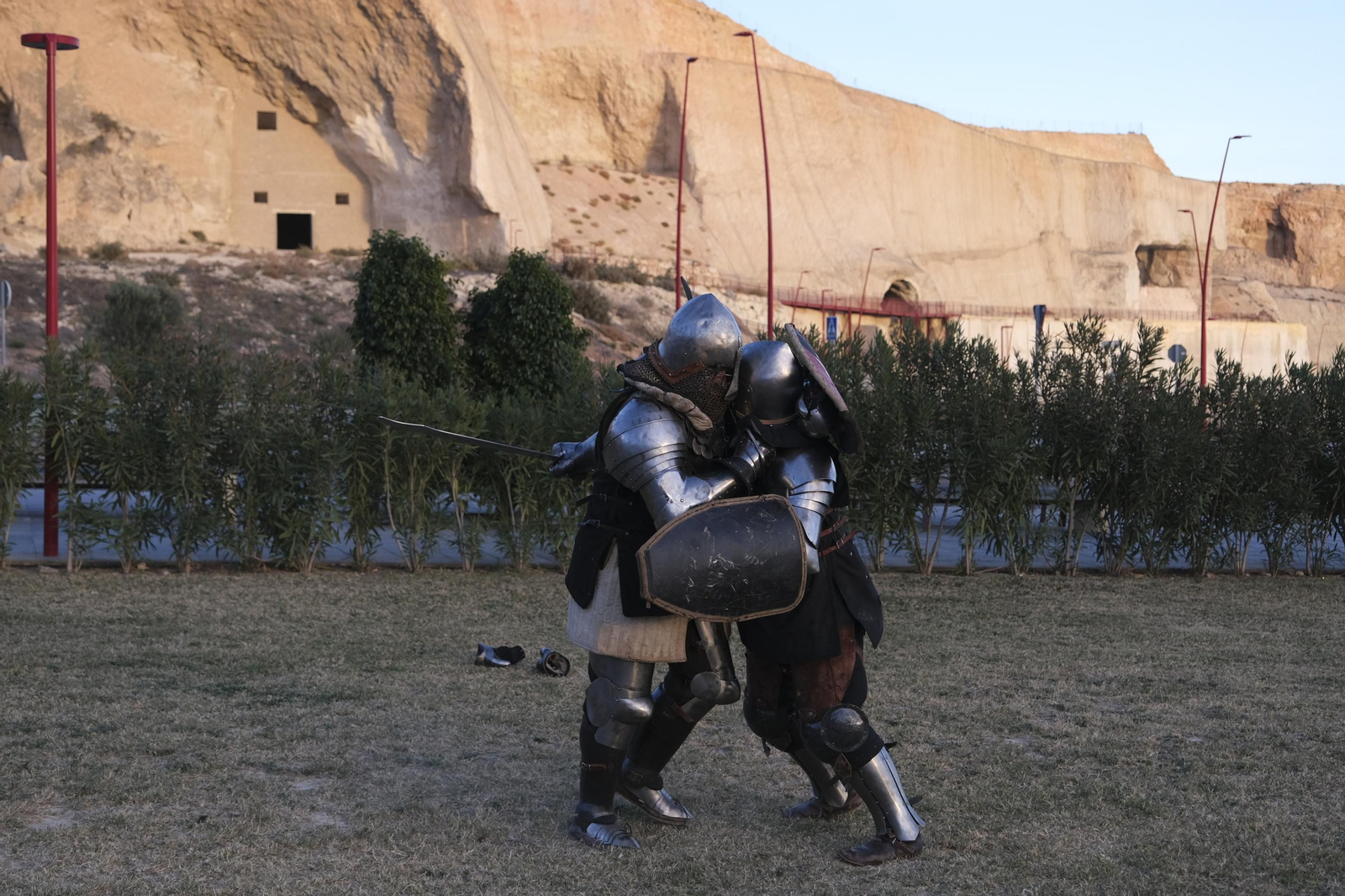 Fotogalería de los combates medievales en Almería