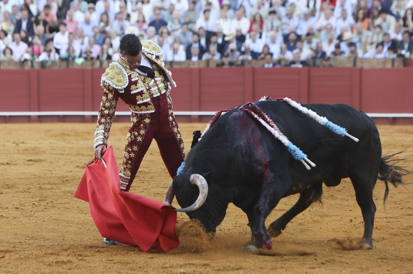 Corrida de toros de Morante de la Puebla, José María Manzanares y Pablo Aguado