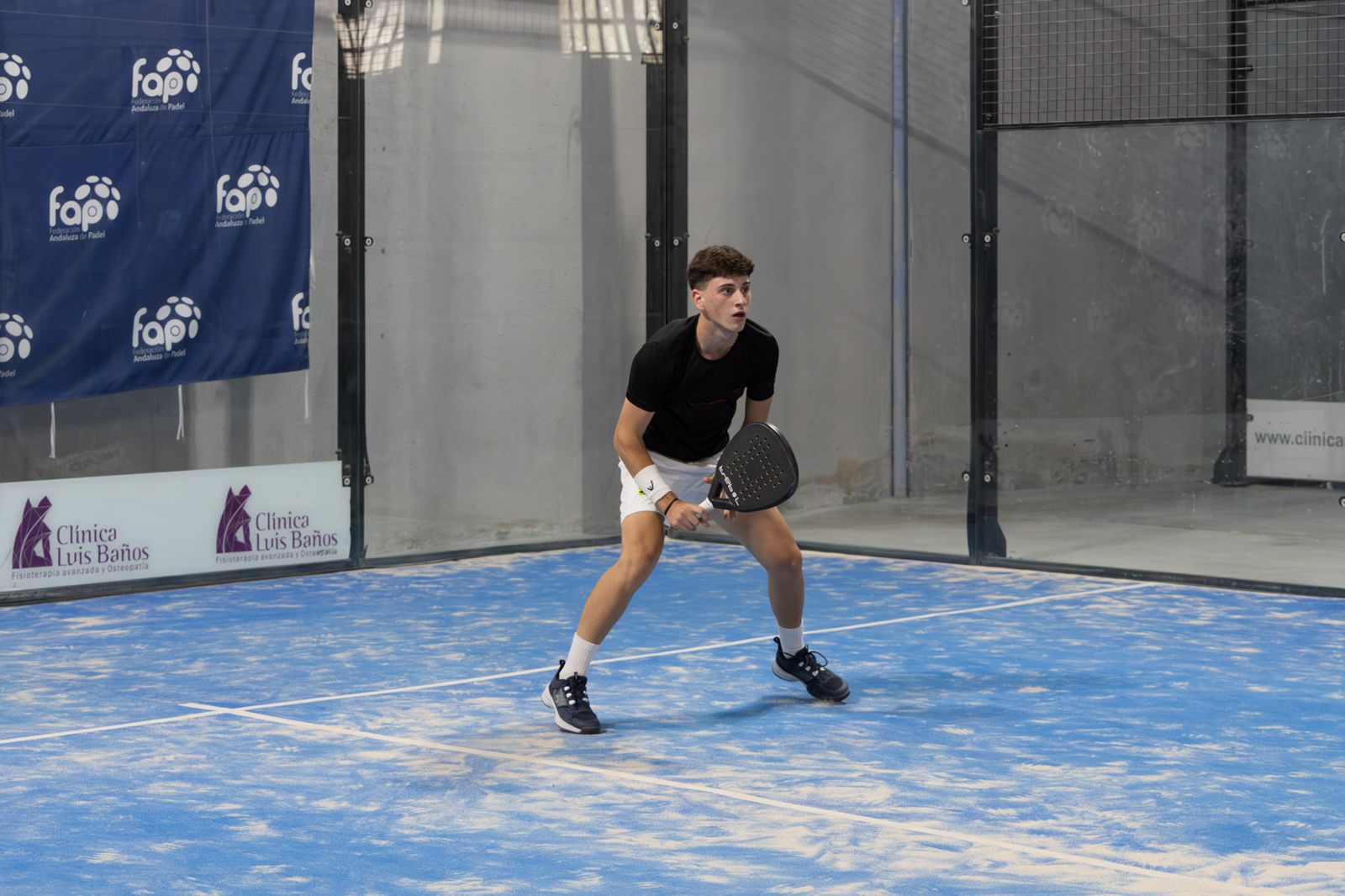 Las finales y la entrega de premios del Campeonato de Andalucía de pádel, en imágenes