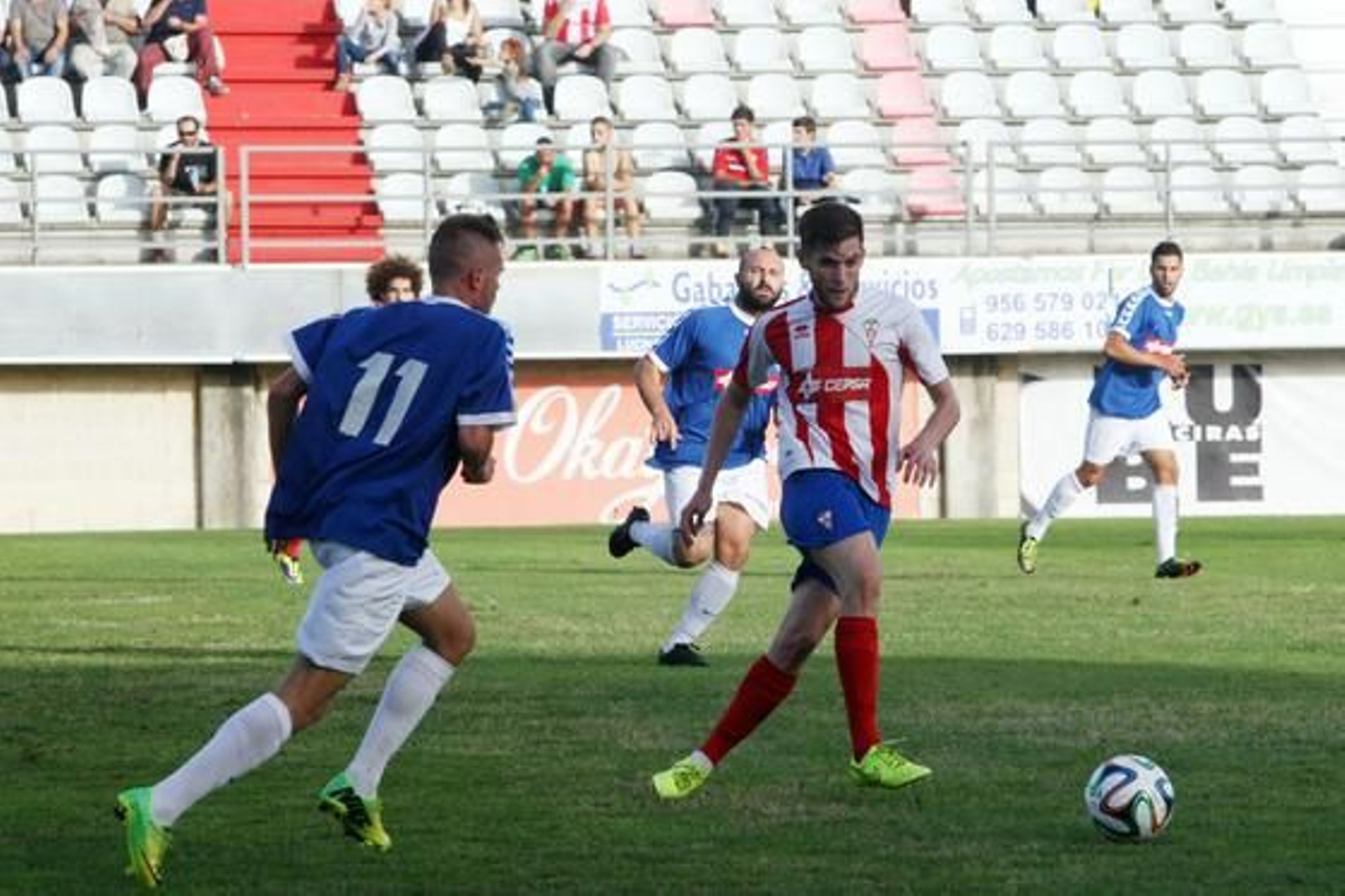 Imágenes del Algeciras-Ceuta