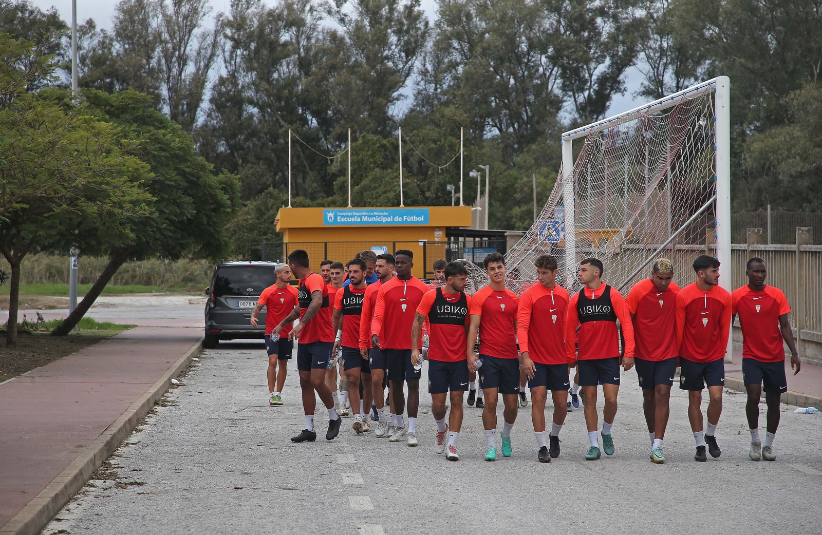 Fotos del entrenamiento del Algeciras CF en La Menacha
