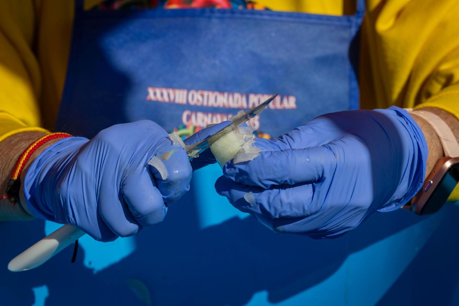 Imágenes de la Ostionada este domingo en San Antonio