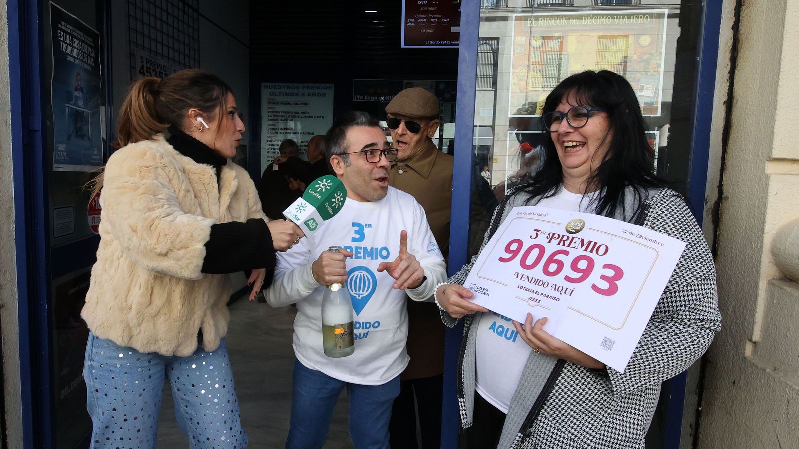 El Paraíso vuelve a dar premio en la Lotería de Navidad 2025