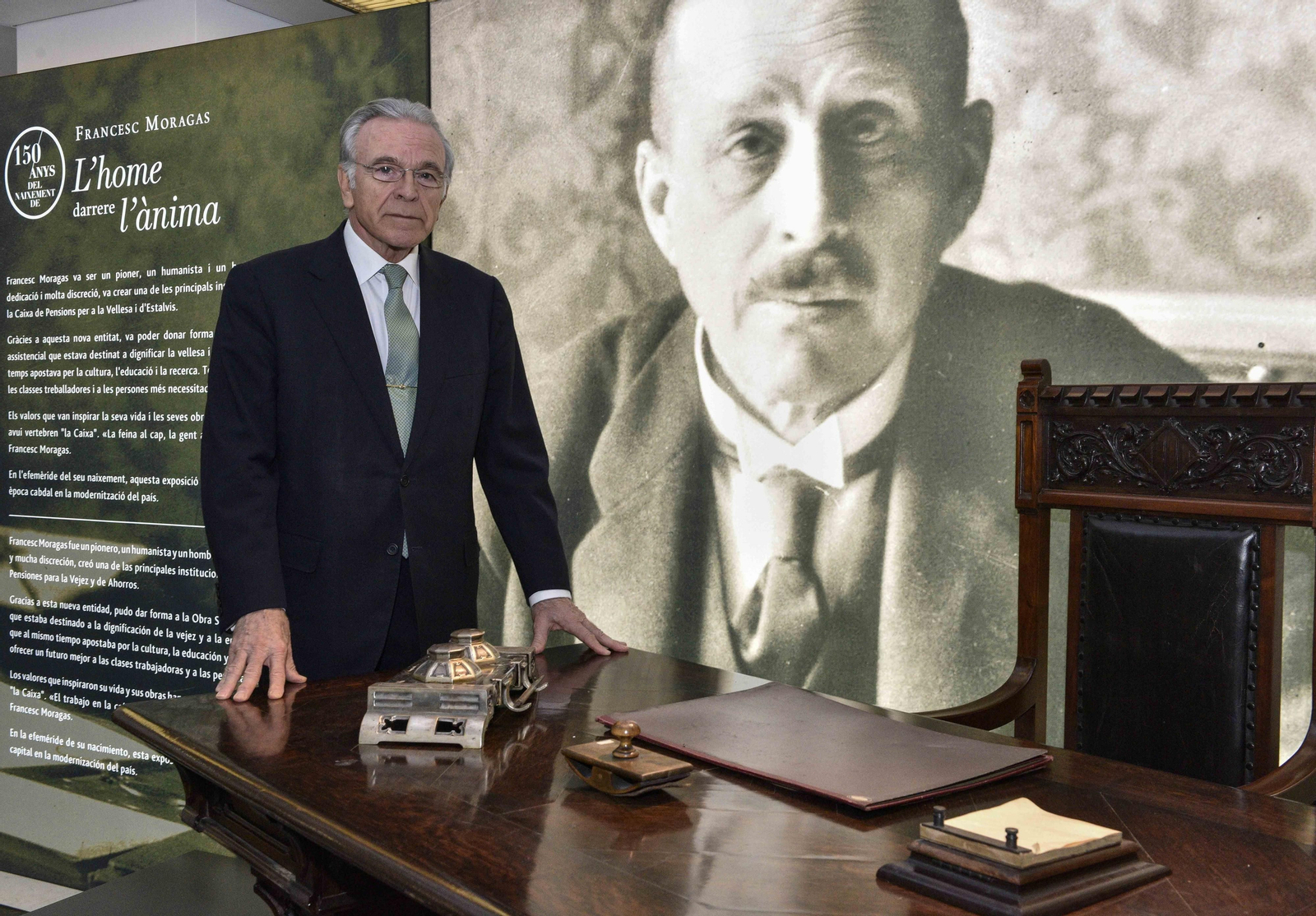 El presidente de la Fundación 'la Caixa', Isidro Fainé.