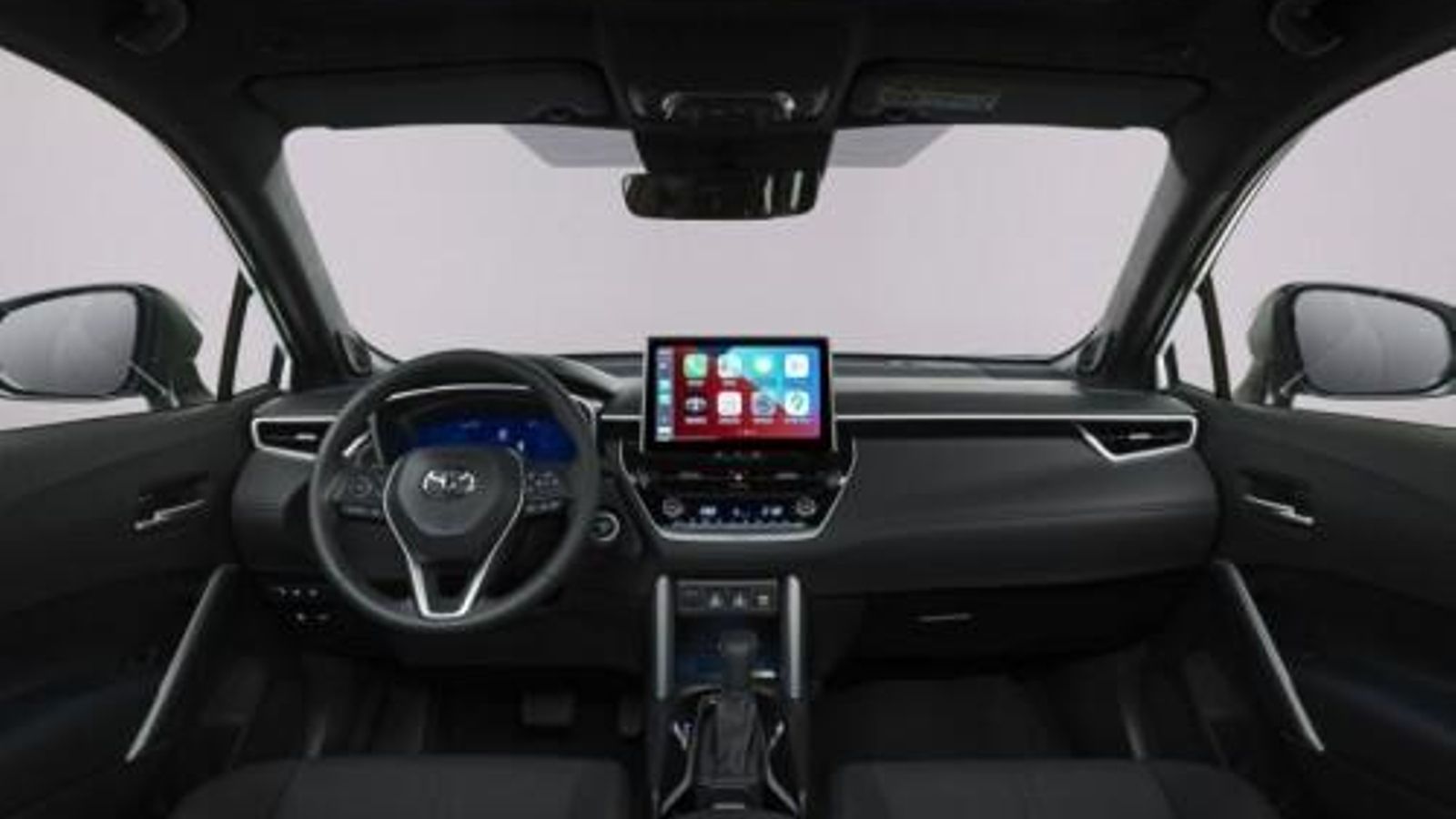 El salpicadero es de diseño semejante al que emplean otros turismos Corolla.