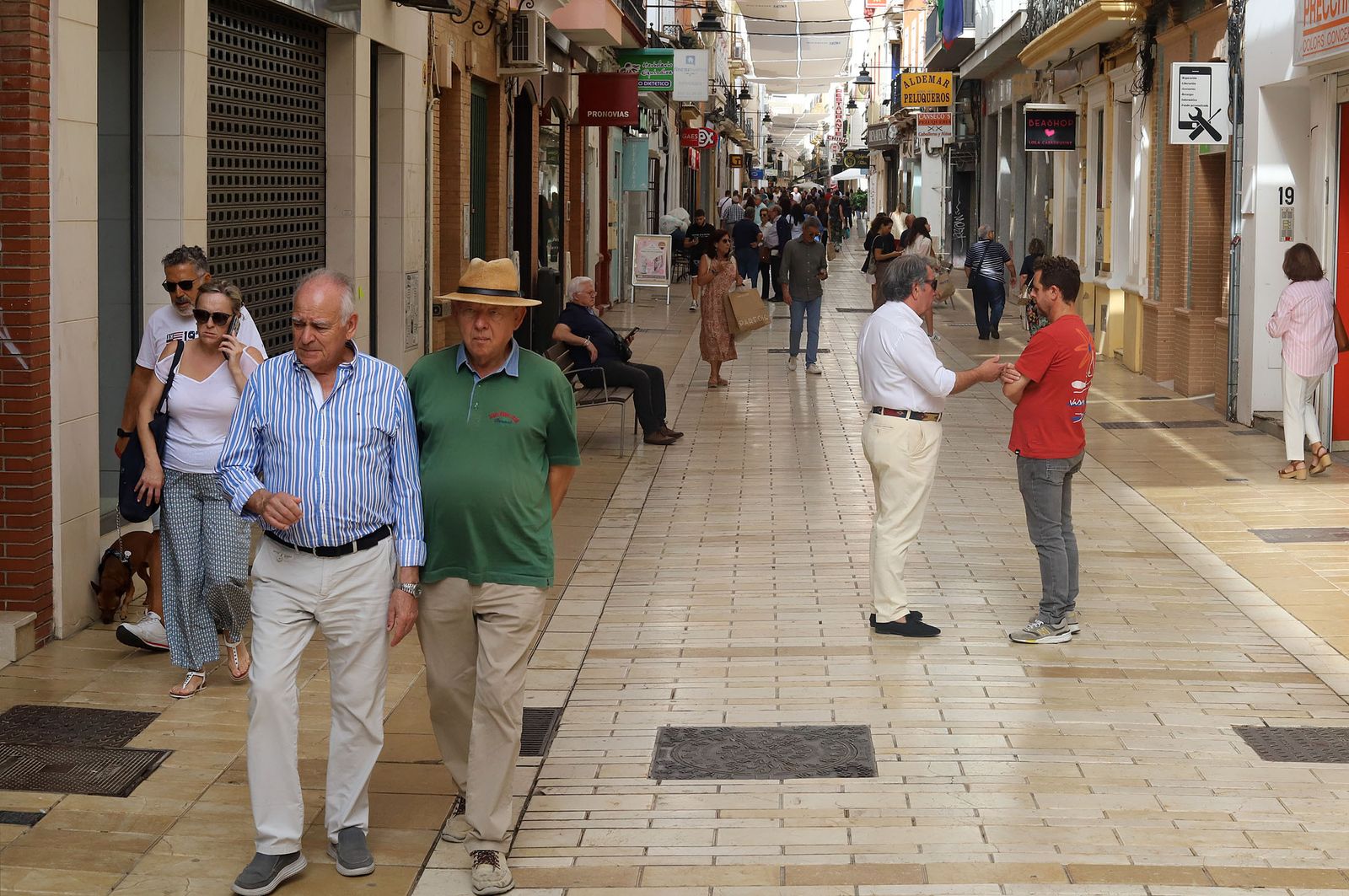 Imagen de archivo del centro de Huelva.