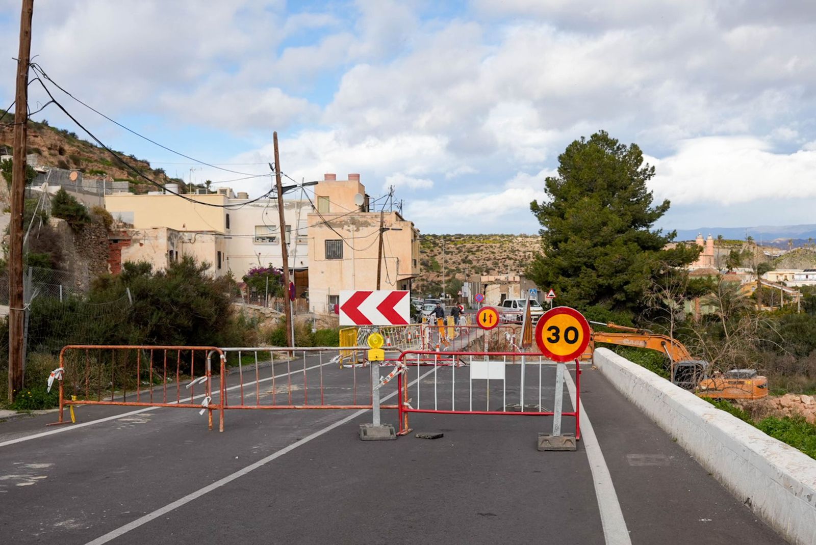 Aparición de restos arqueológicos en las obras de la carretera de El Chuche