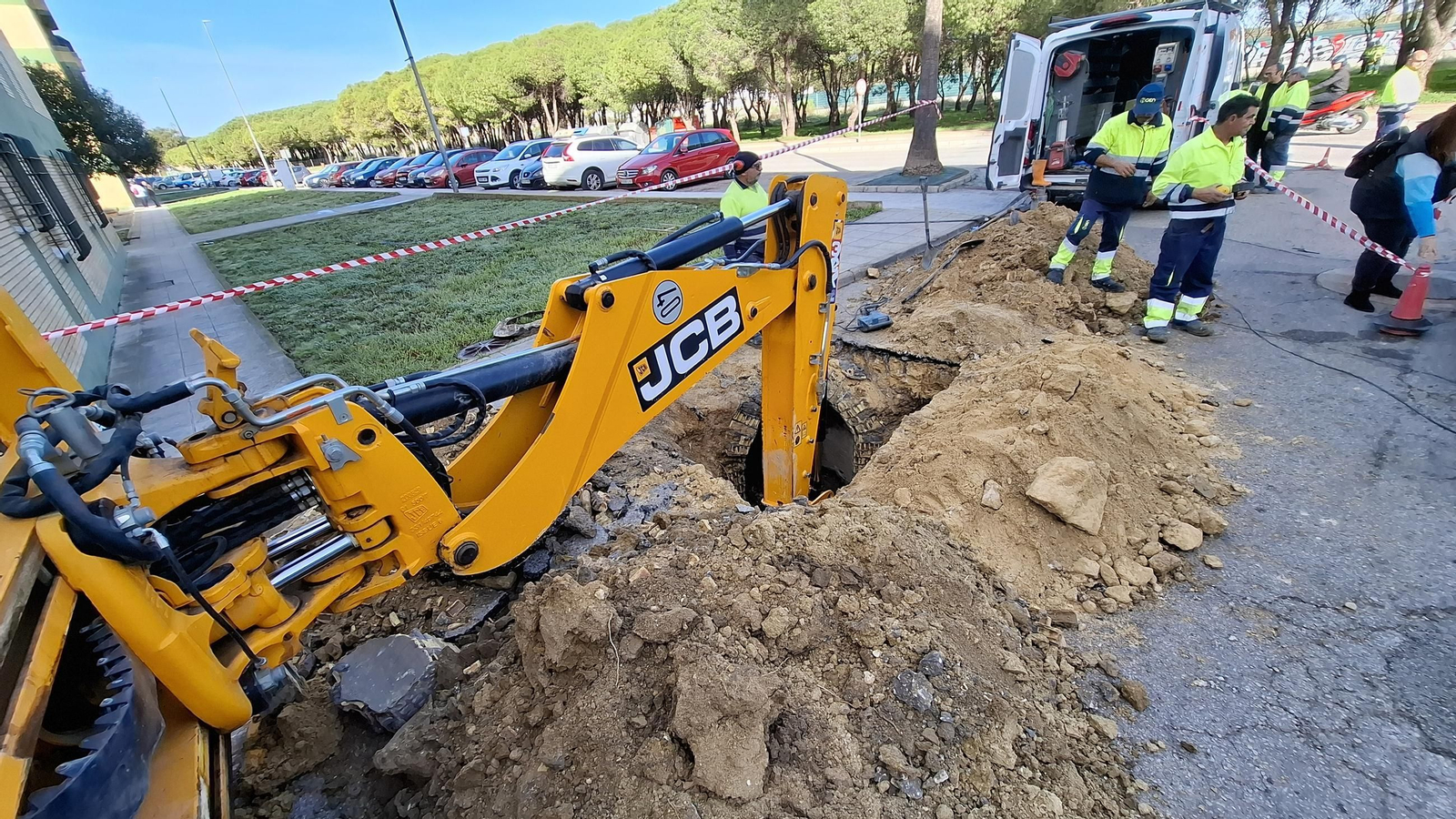 Corte de agua en Puerto Real