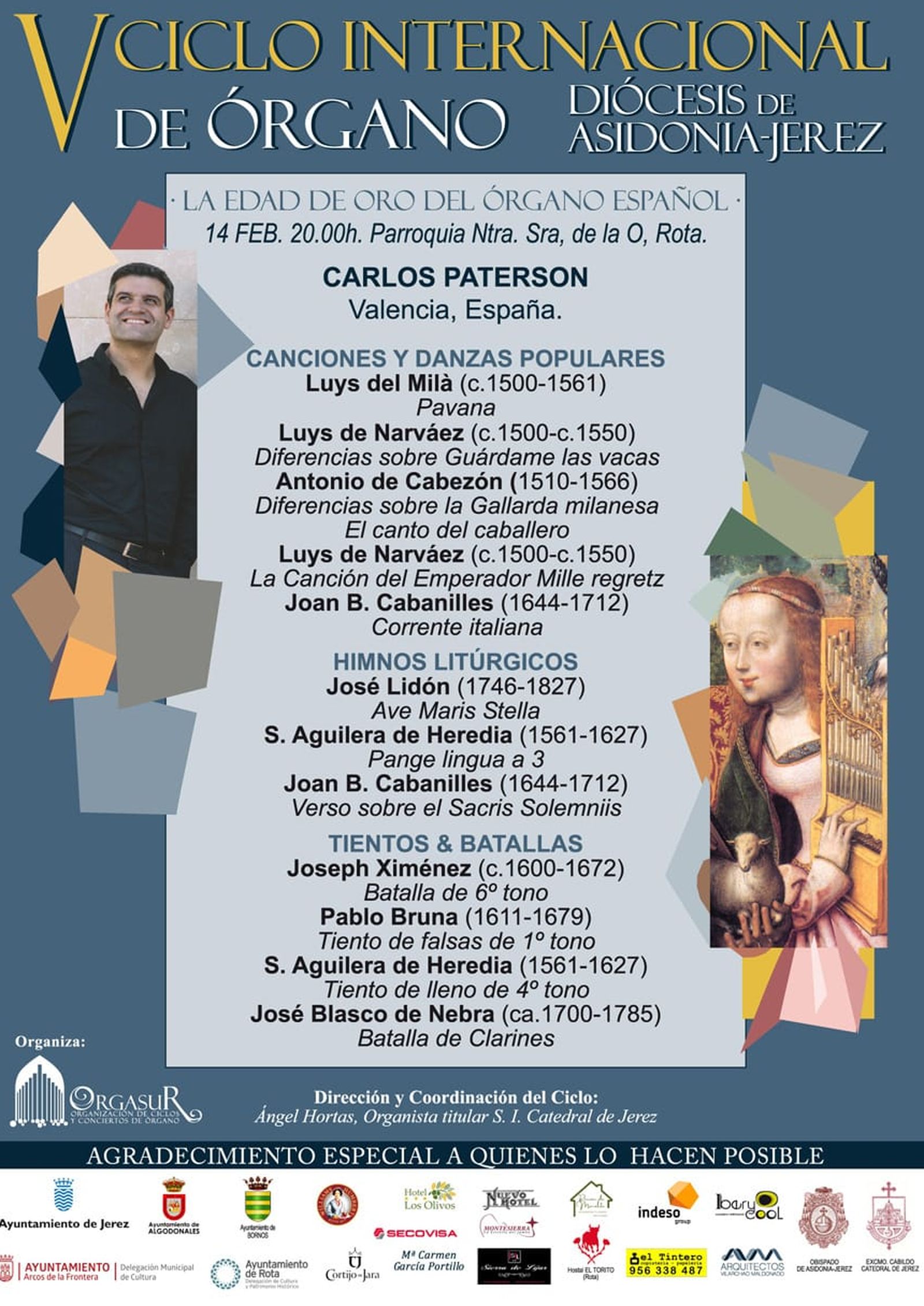 Programa del concierto.