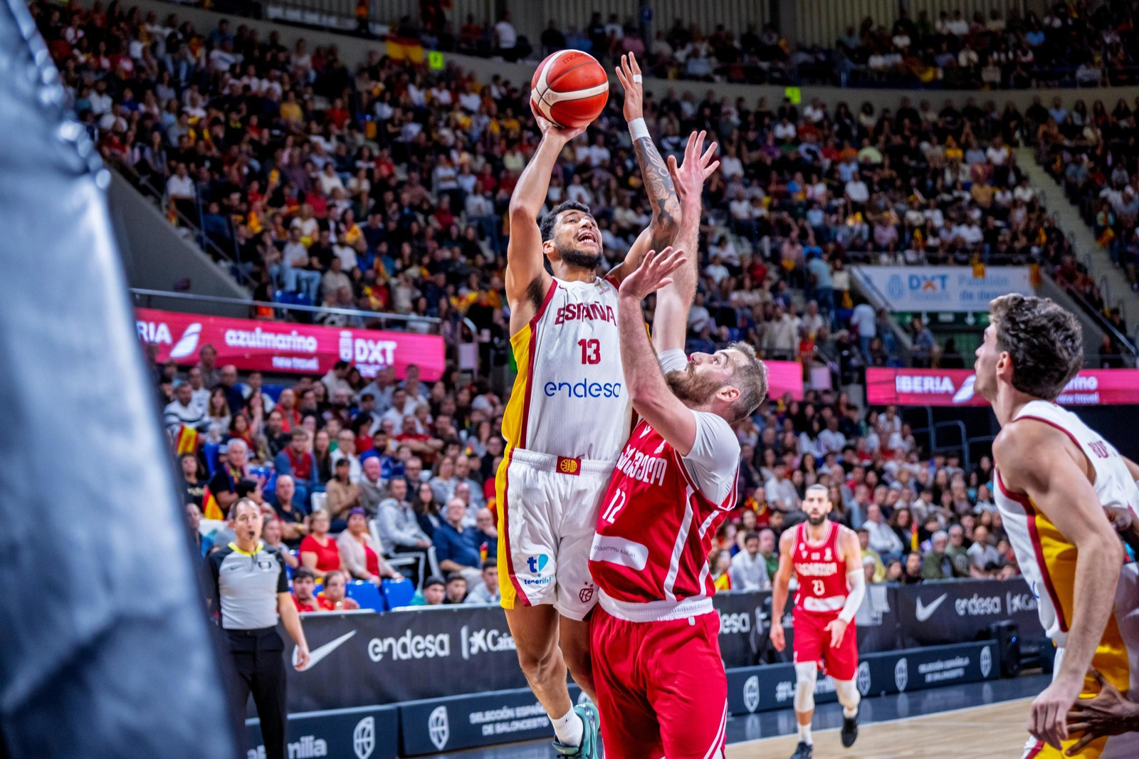 Las fotos del España-Georgia de baloncesto
