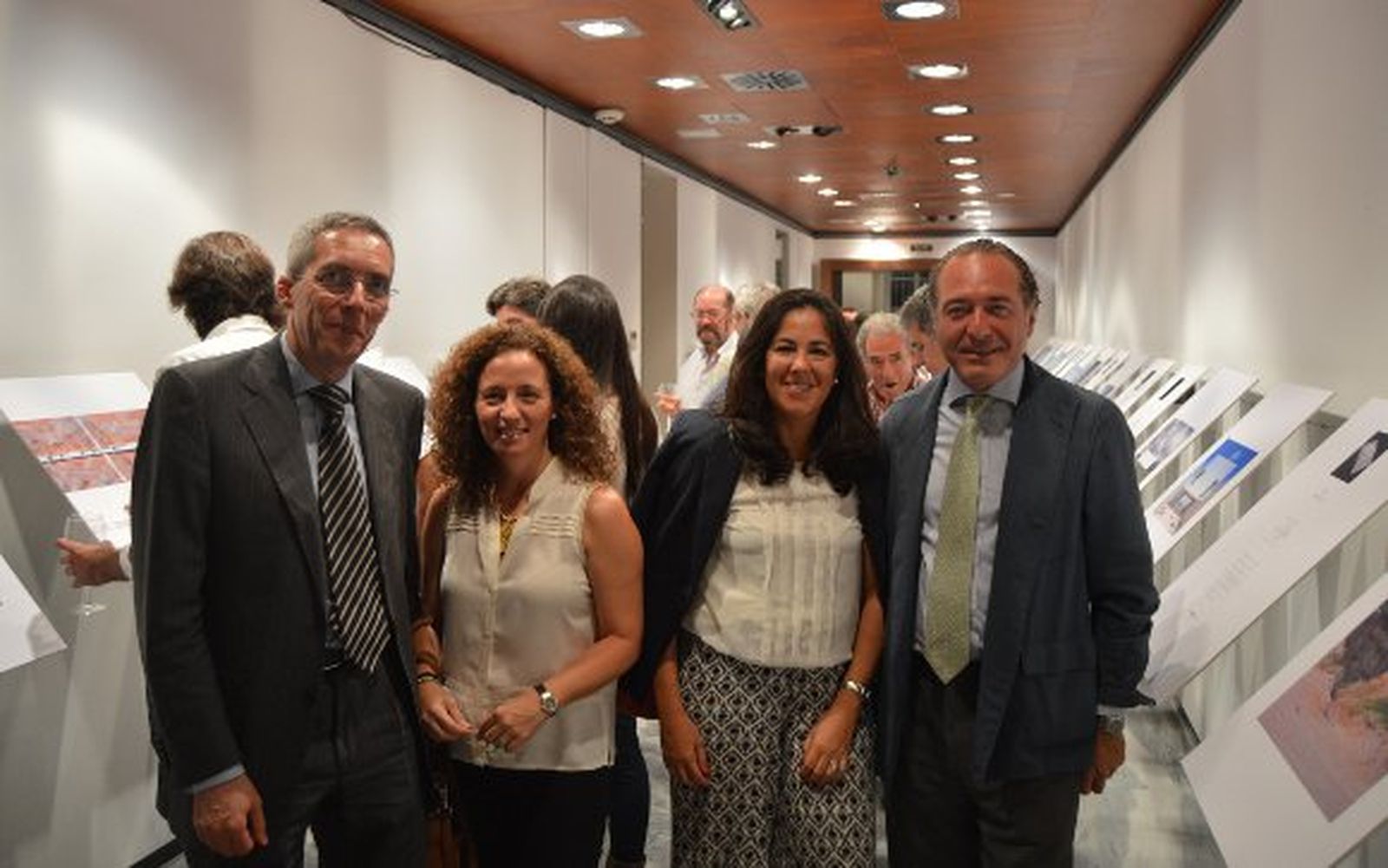 José Ramón Castro, Teresa Domínguez, Gabriel Escalante y Carmen Domínguez.

Foto: Ignacio Casas de Ciria