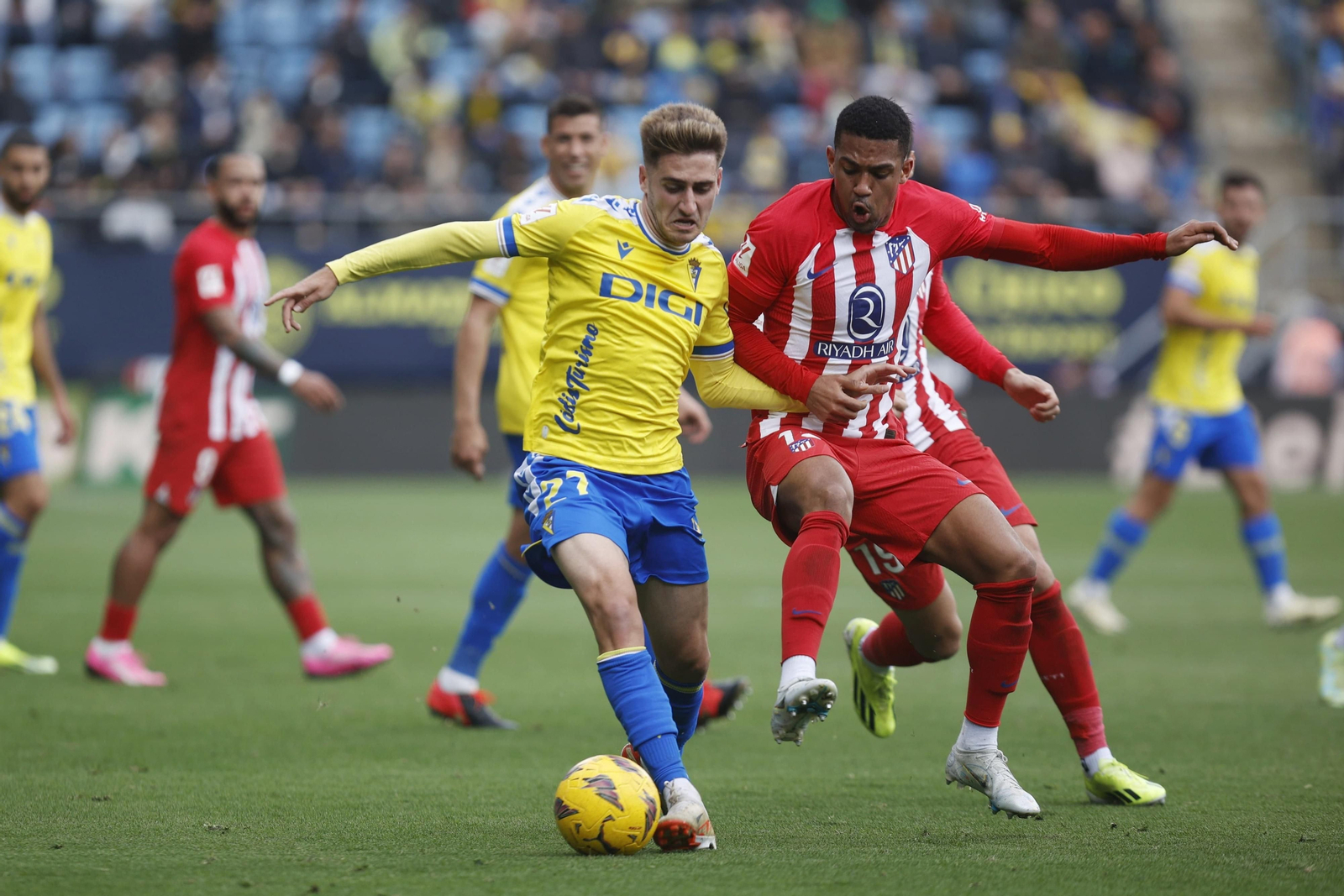 Búscate en las imágenes del Cádiz CF-Atlético de Madrid