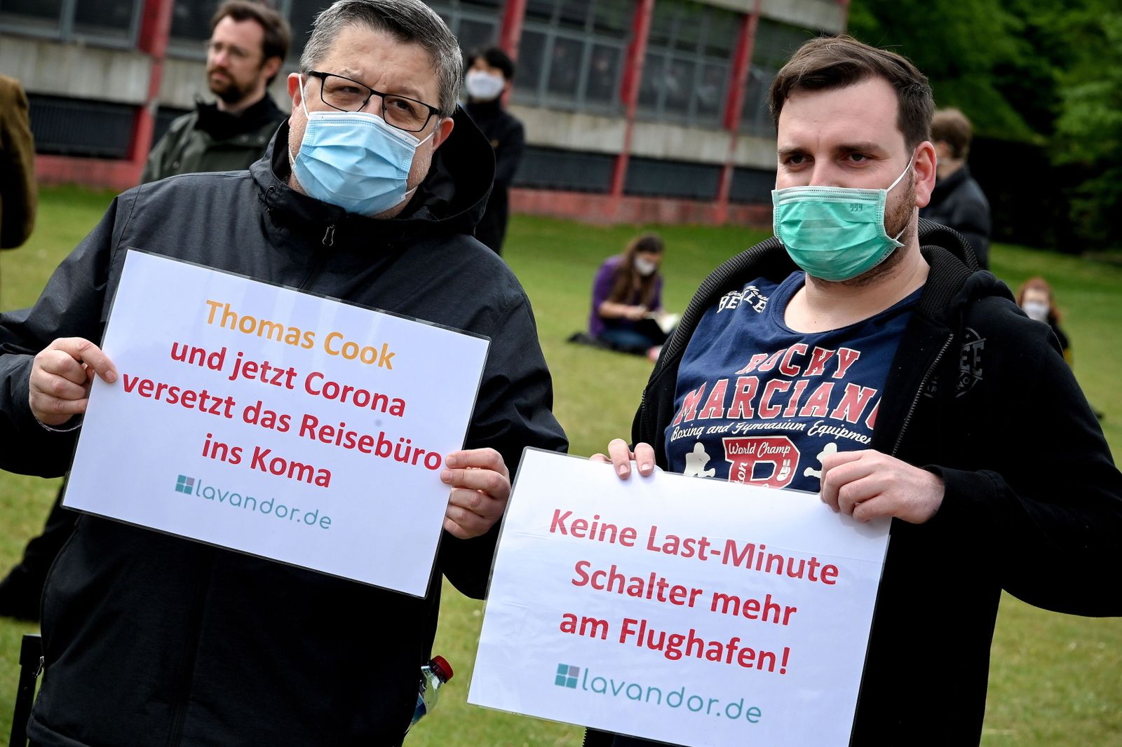 Trabajadores de agencias de viajes alemanas piden ayuda para el sector turístico.