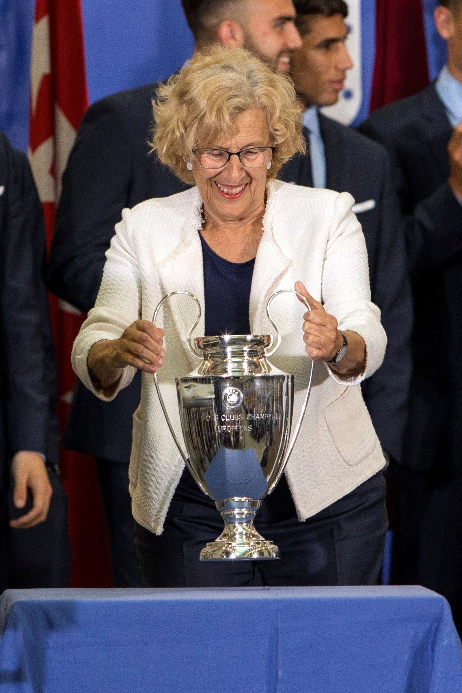 El Real Madrid celebra su decimotercera Champions