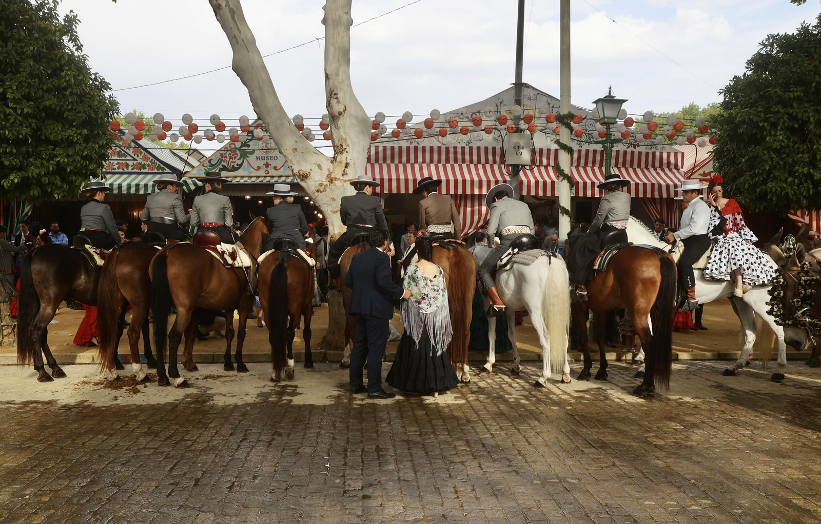 Las imágenes del viernes de Feria